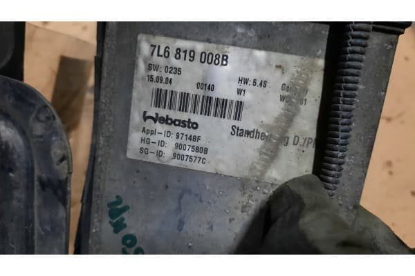 Webasto Volkswagen Tuareg 2.5D 7L6819008B usado 5
