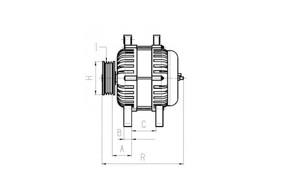 Alternador 116009 HC-Cargo nuevo 3
