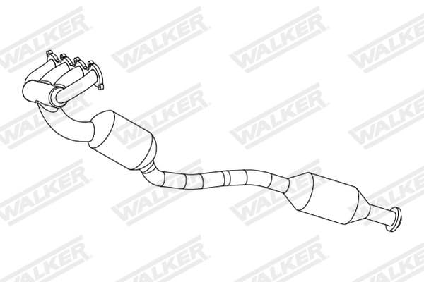 Catalizador Walker 28870 usado 2