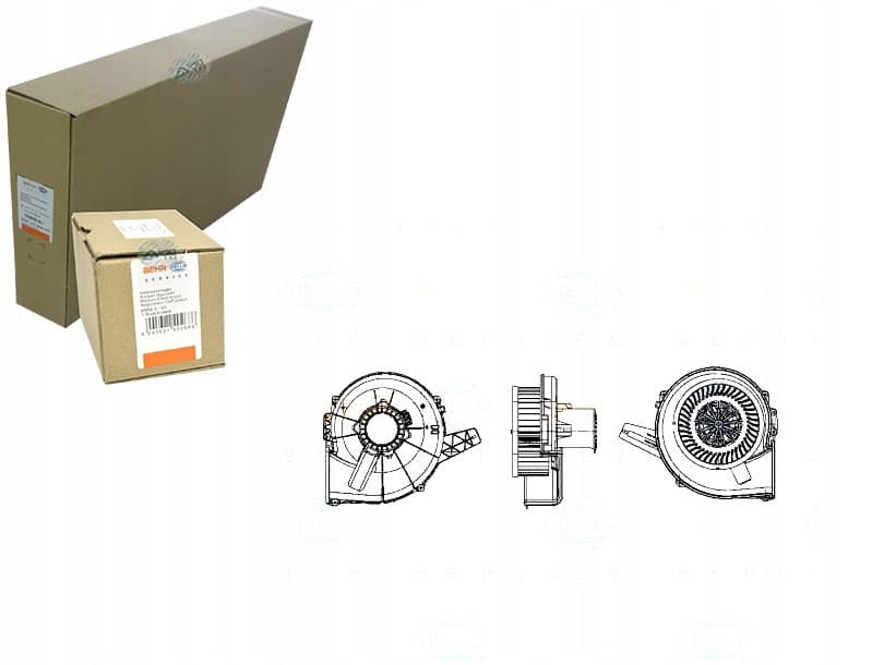 Ventilador soplador Behr Hella Brh, 8EW 009 157-11 nuevo