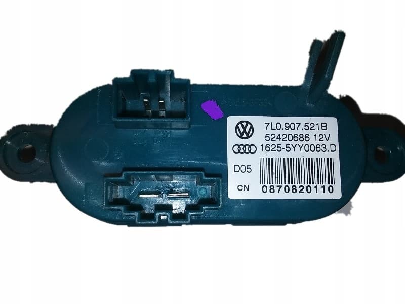 Resistencia del ventilador Audi VW Touareg Q7 7L0907521B nuevo