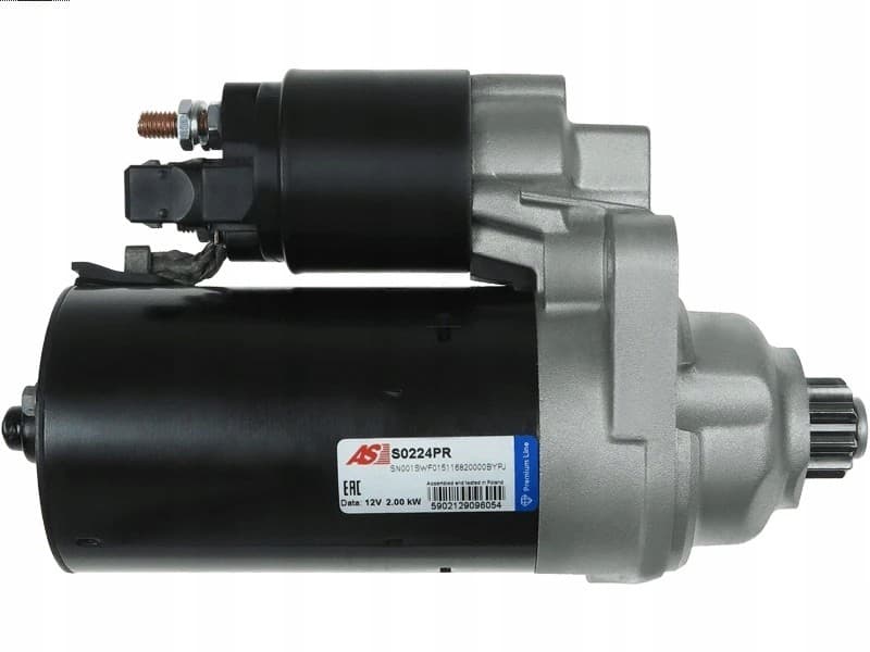 Motor de arranque As-Pl S0224PR nuevo 7
