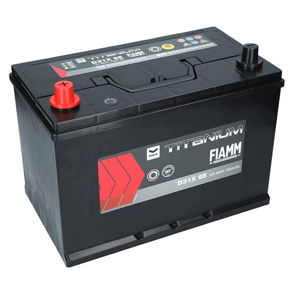 Batería Fiamm Black 12V 95Ah 760A D31X 95 L nuevo