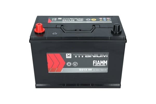 Batería Fiamm Black 12V 95Ah 760A D31X 95 L usado 2