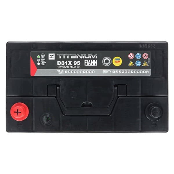 Batería Fiamm Black 12V 95Ah 760A D31X 95 L nuevo 4