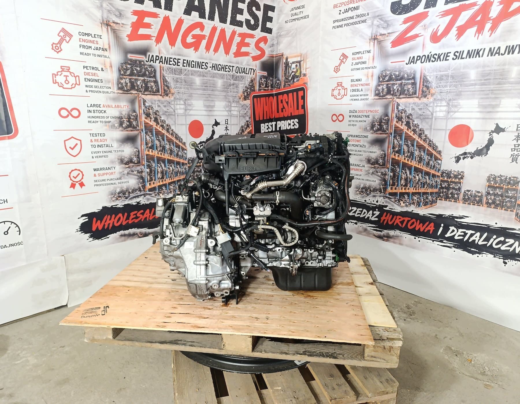 Motor Completo Peugeot / Citroën C4 1.6 BlueHDi BH01 10JBHD usado 7