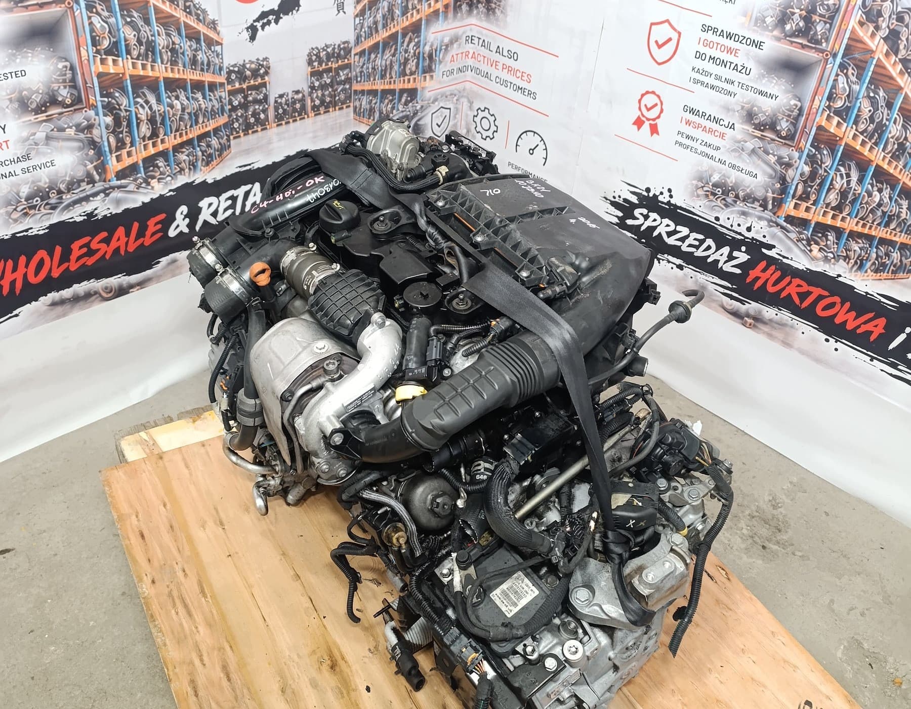 Motor Completo Peugeot / Citroën C4 1.6 BlueHDi BH01 10JBHD usado 9