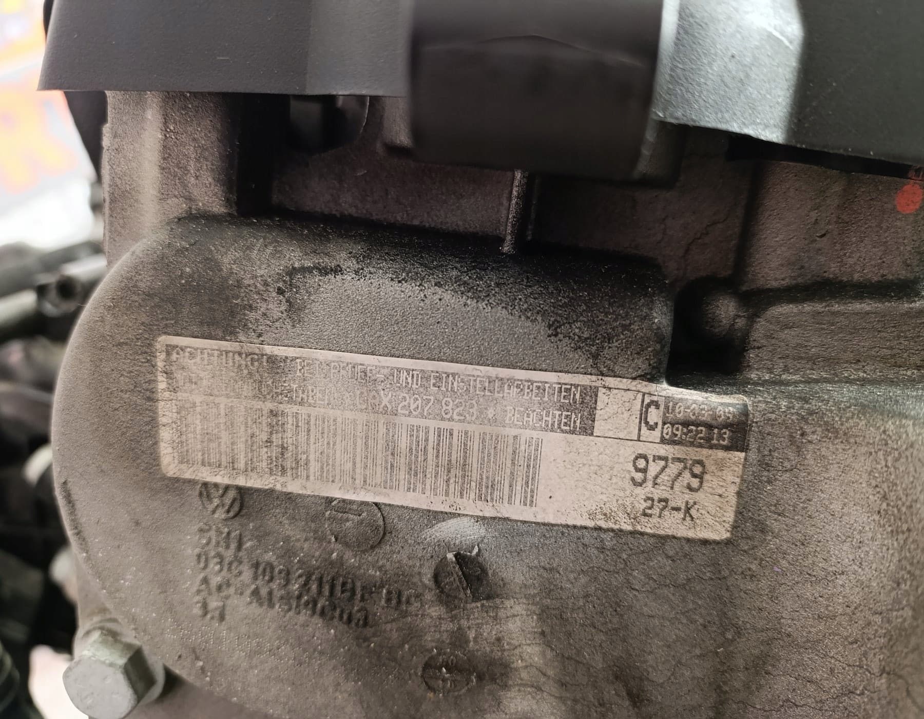 Motor de gasolina VW Golf V 1.4 TSI Cax 2009 usado 7