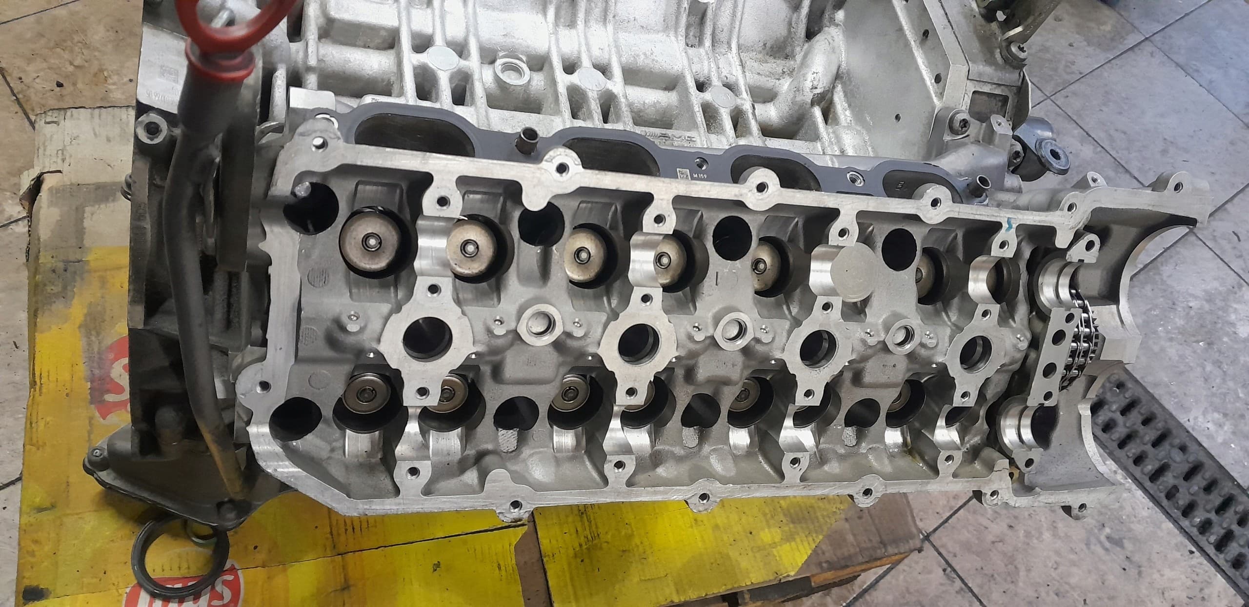 Motor Mercedes 6.3 Amg V8 M156 en buen estado A1560114201 usado 4