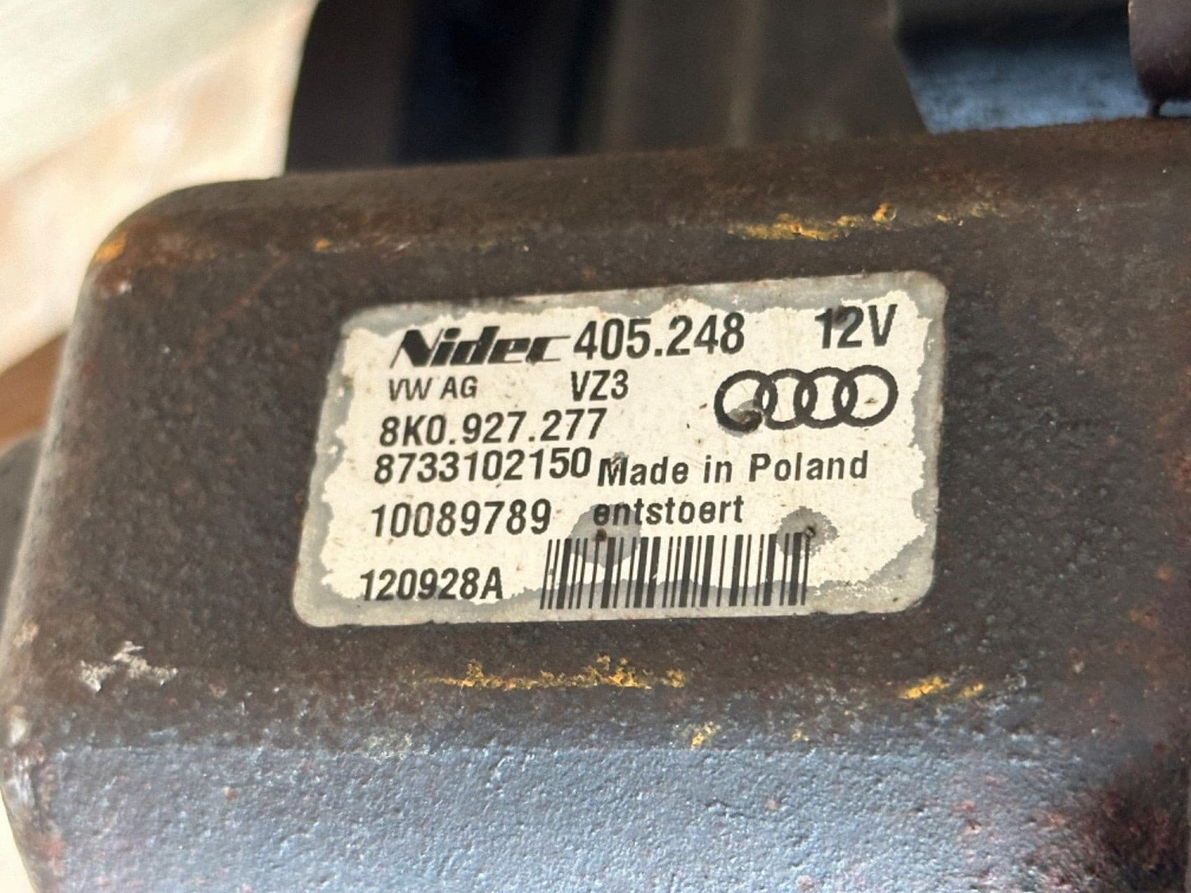 Diferencial trasero Audi A6 S6 C7 4G 4.0TFSI Mku 8K0927277 usado 11
