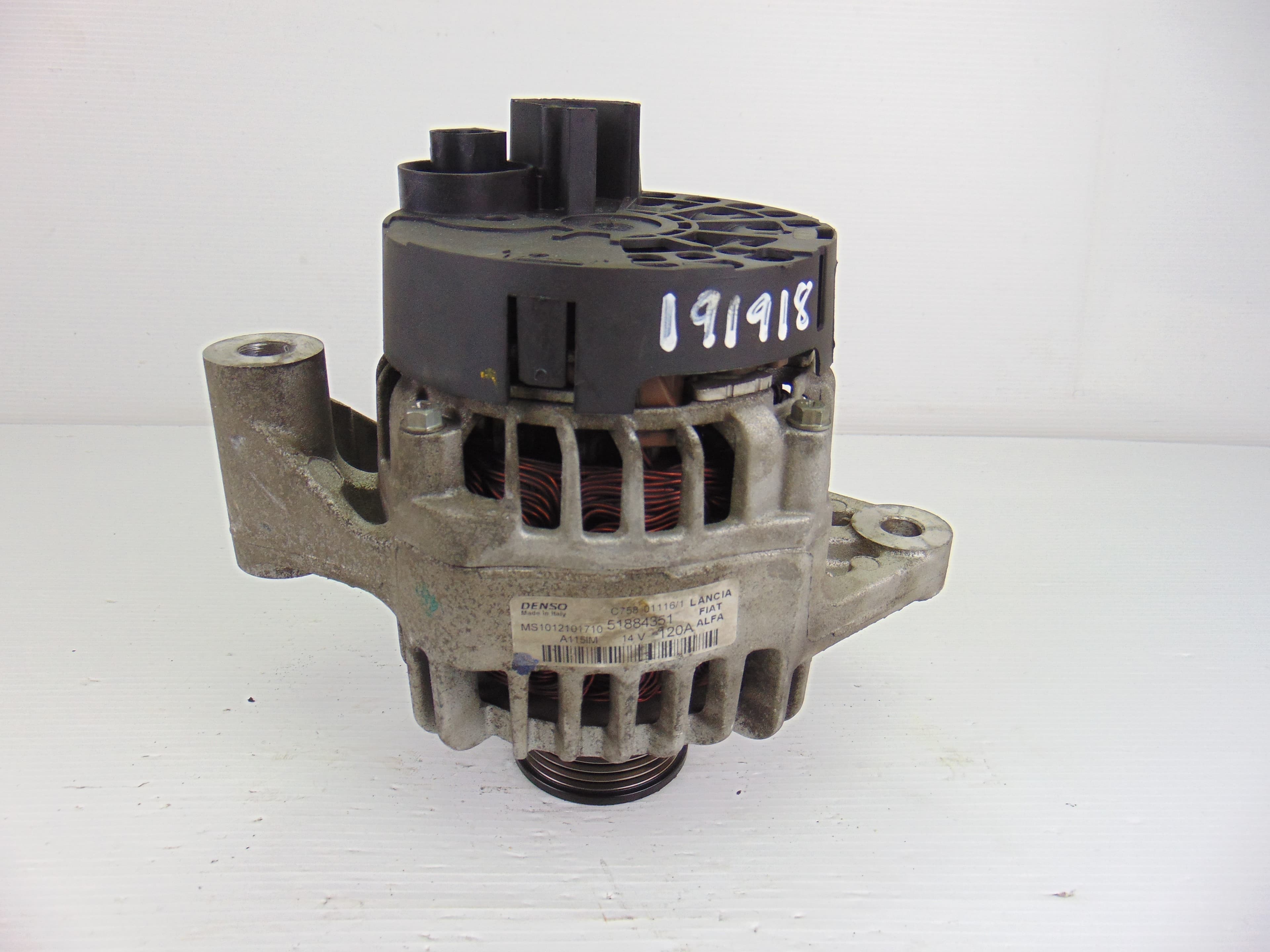Alternador, Alfa Romeo Giulietta (191) Basis (2016-- ) 2016, 51884351 usado