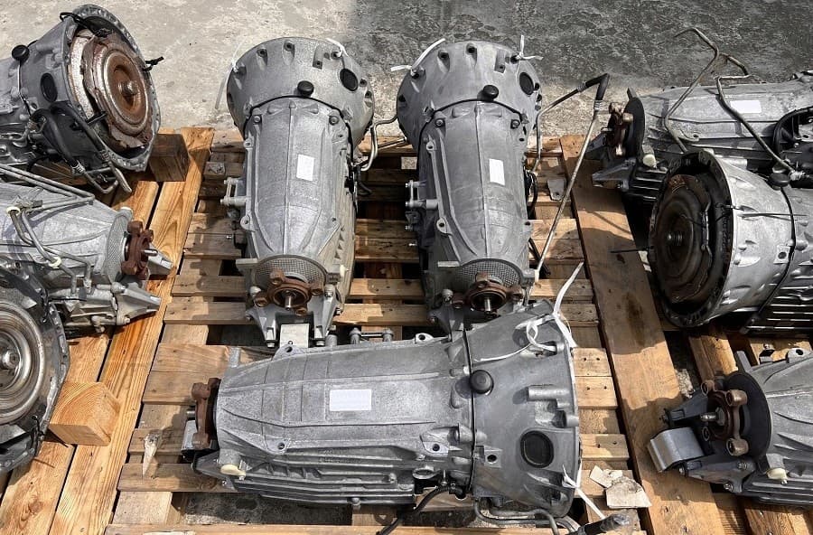 Caja de cambios automática Mercedes gearbox getriebe montaje usado 2