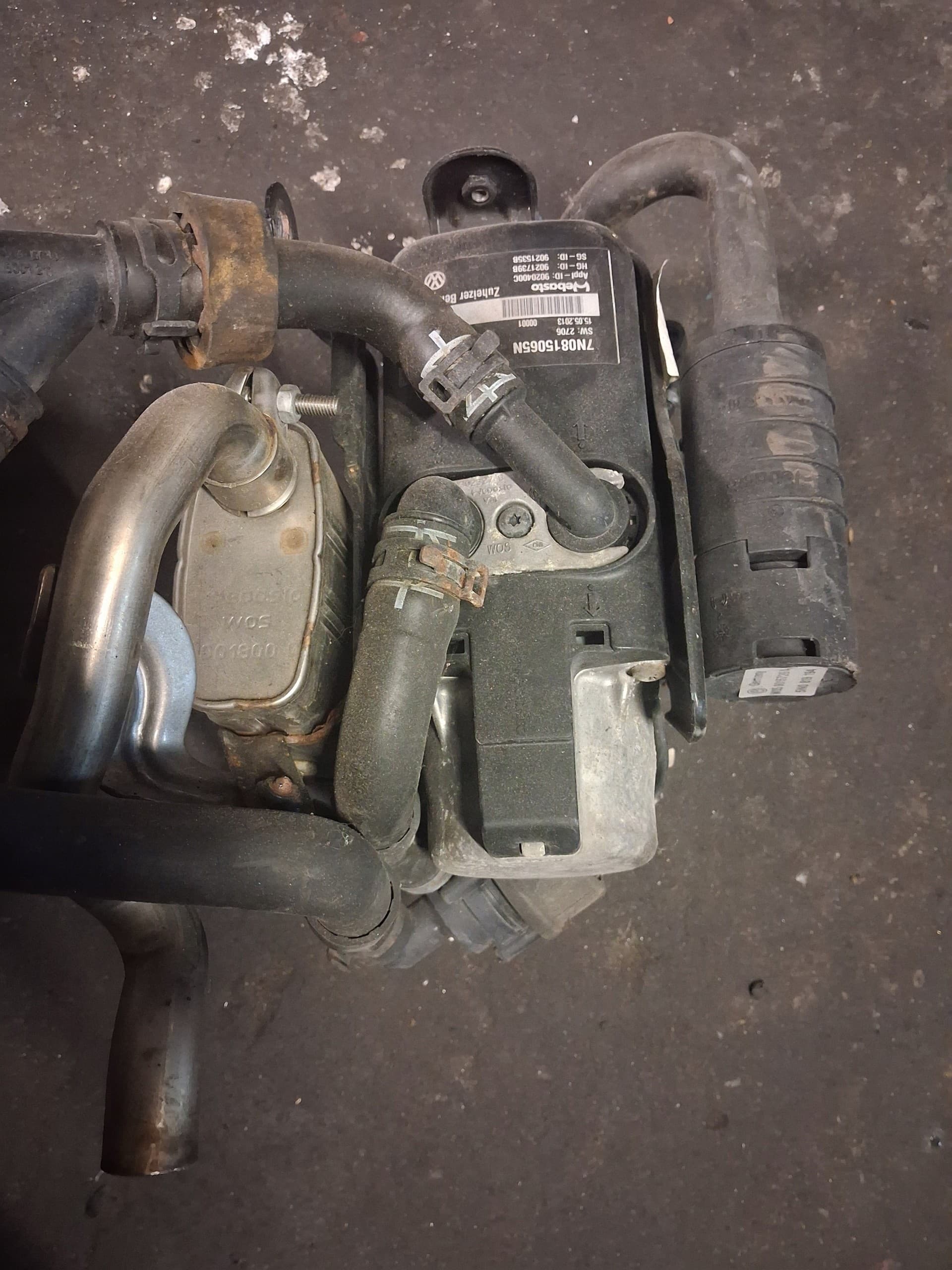Webasto VW Sharan Alhambra 7N0815065N Gasolina usado 3