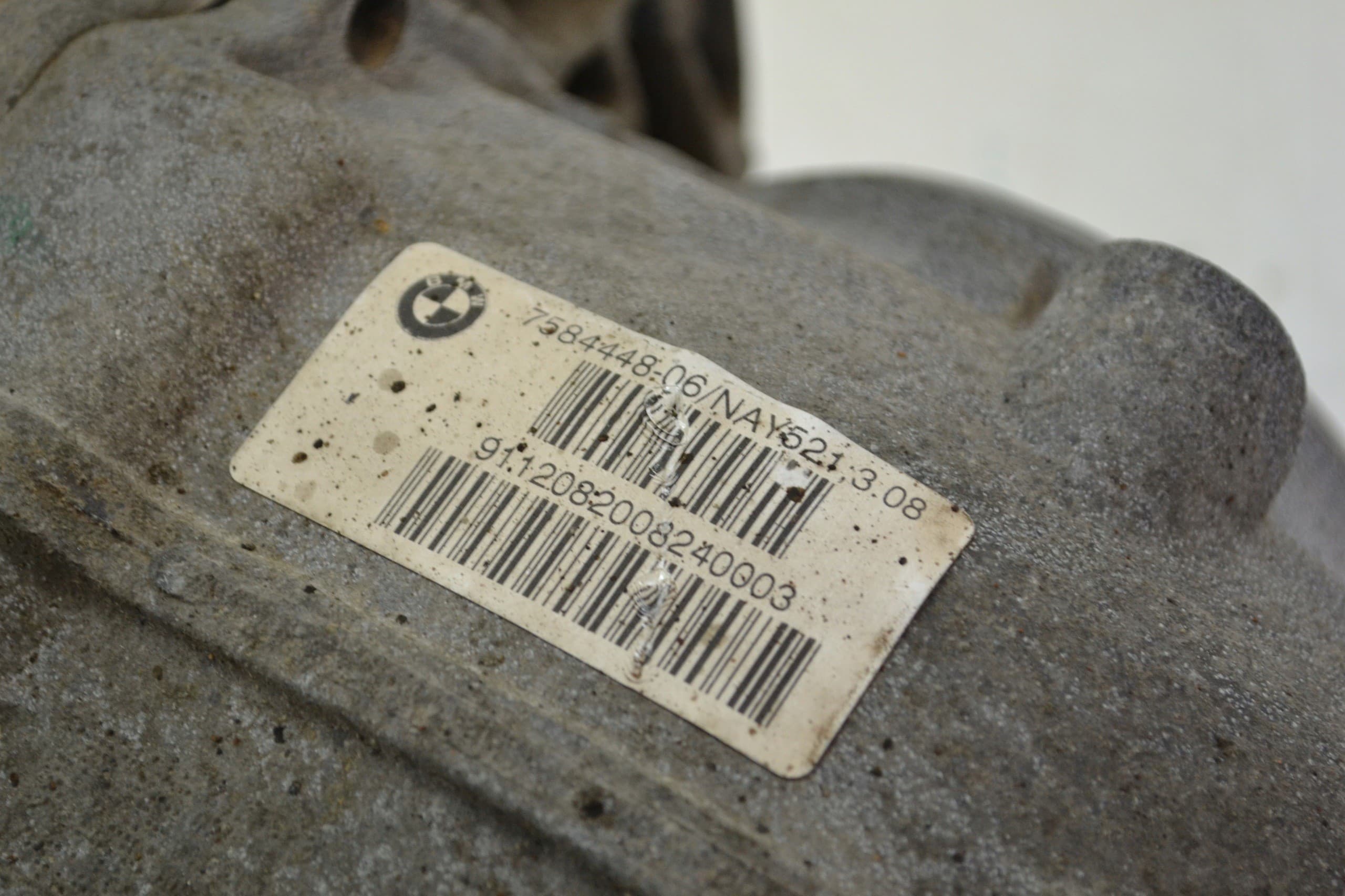 BMW f10 F11 520d N47 7584448 3.08 usado 6