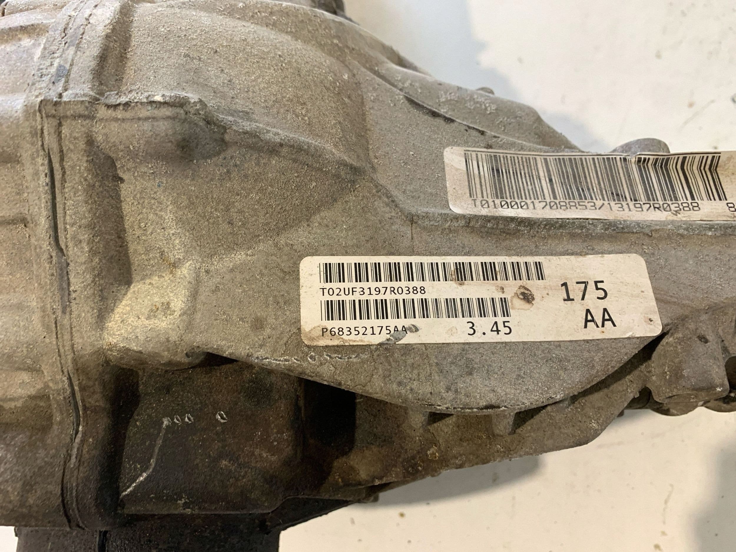 Diferencial Delantero Dodge Durango Iii 2018 P68352175AA usado 3
