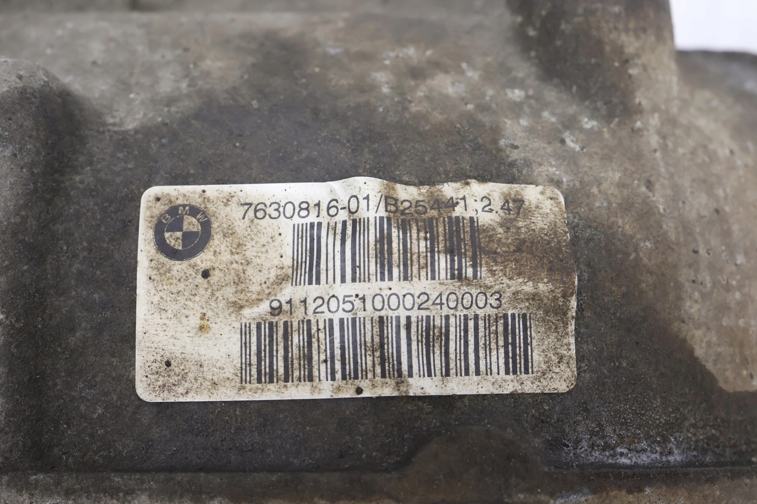 Diferencial BMW 5 F11 7630816 2.47 usado 4