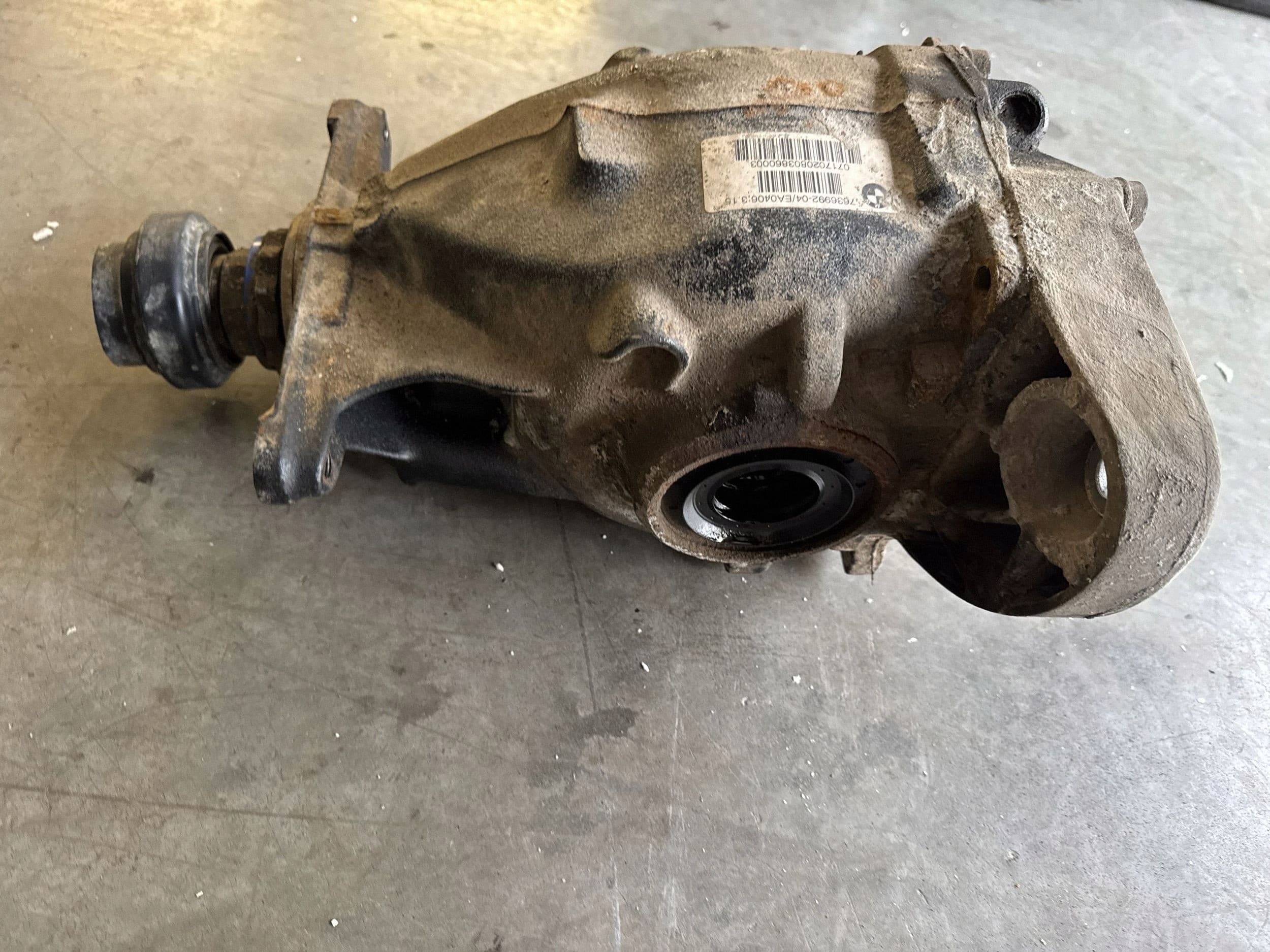 Diferencial trasero BMW X5 F15 2018 7636992 usado 4
