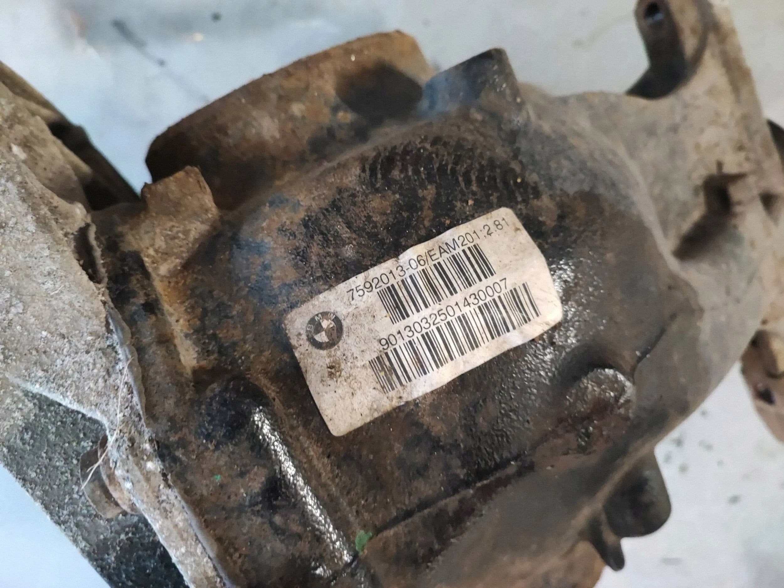 Diferencial trasero BMW X3 F25 2013 7592013 usado 4
