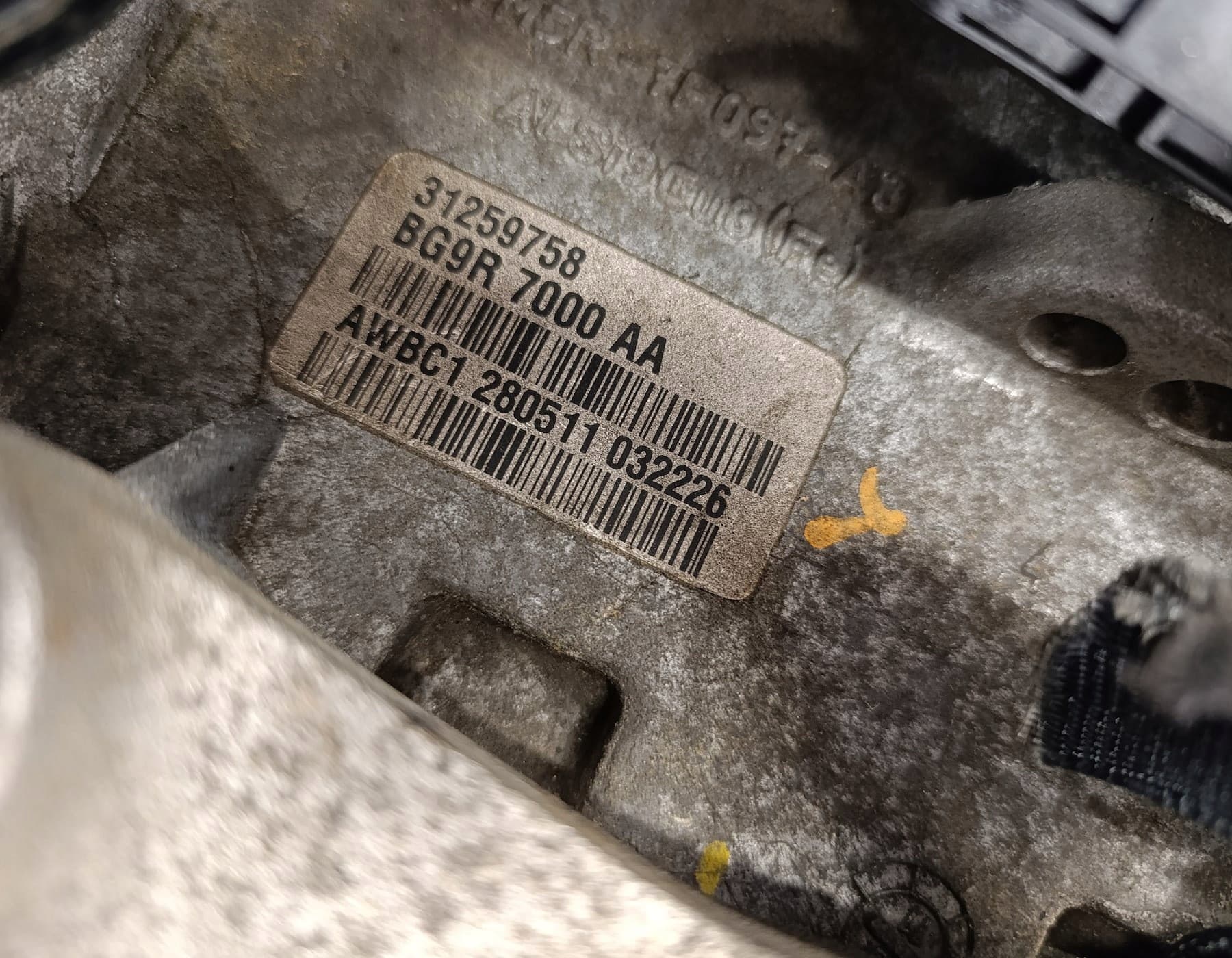 Transmisión Automática Volvo V70 Iii 1.6 T4 BG9R7000AA usado 4