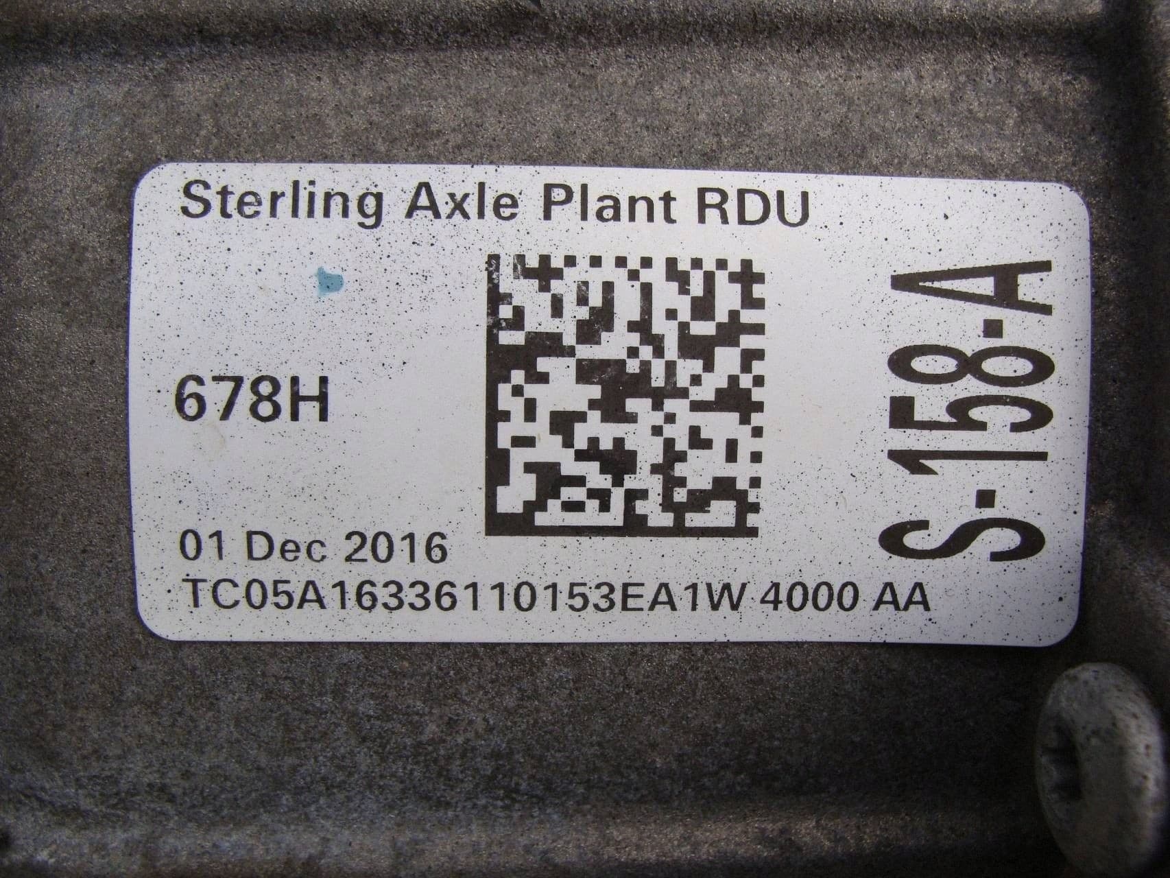 Diferencial Trasero Ford Edge MK2 S-158-A usado 7
