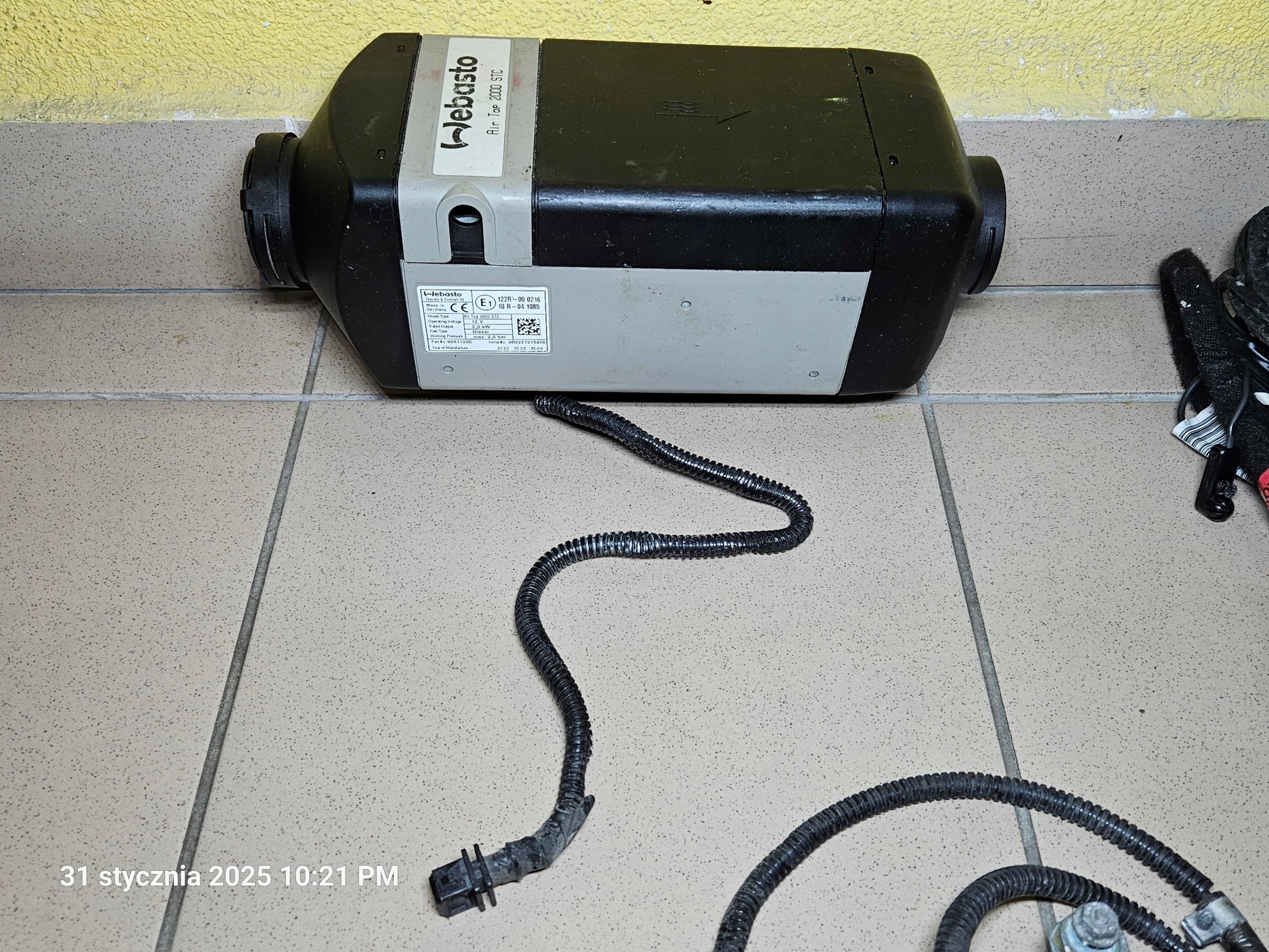 Webasto Air Top 2000 Stc 12V - diésel, año 2022 Multicontrol usado 2