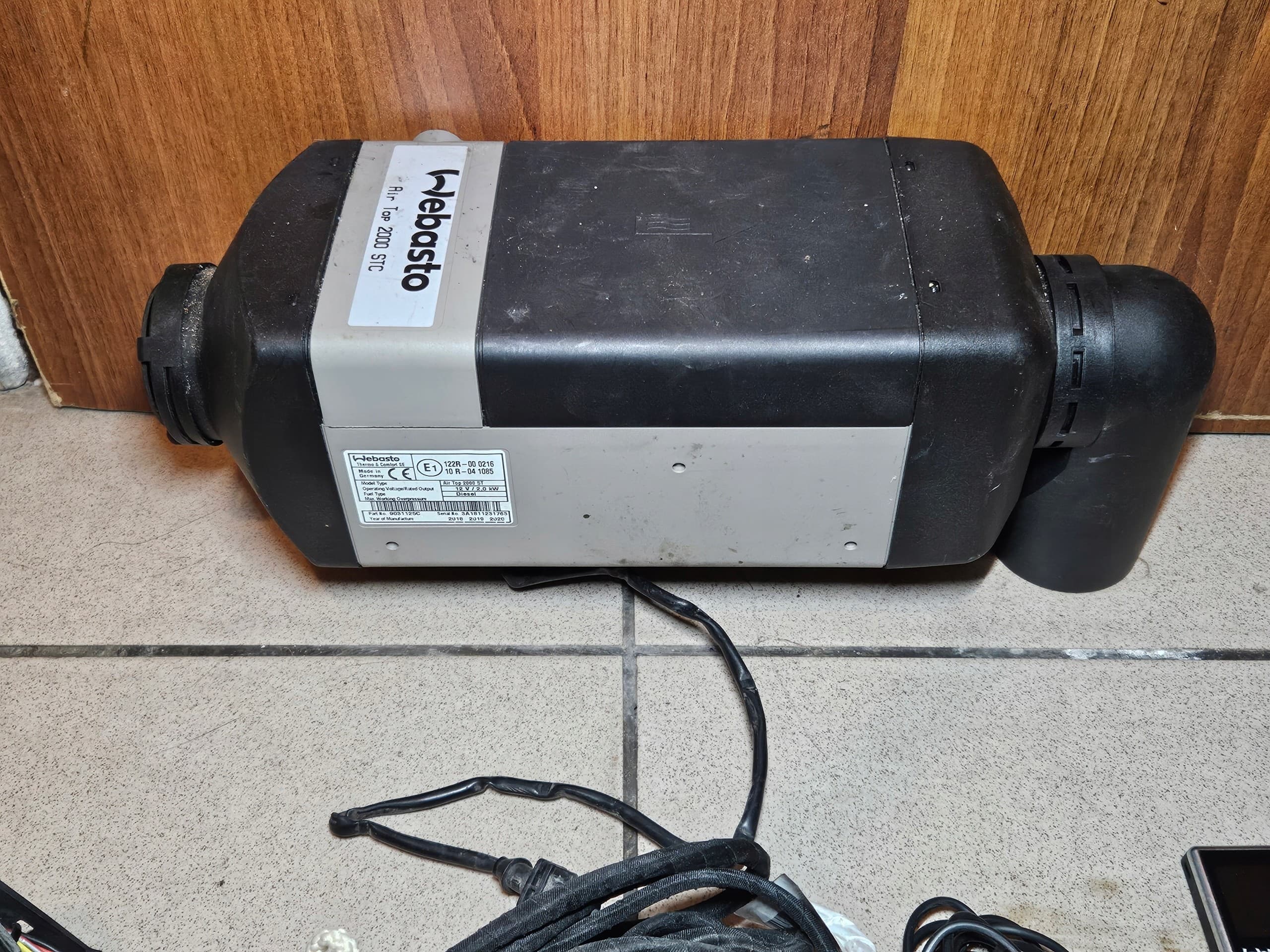 Webasto Air Top 2000 ST 12V - diésel, conjunto de 2018 usado 2