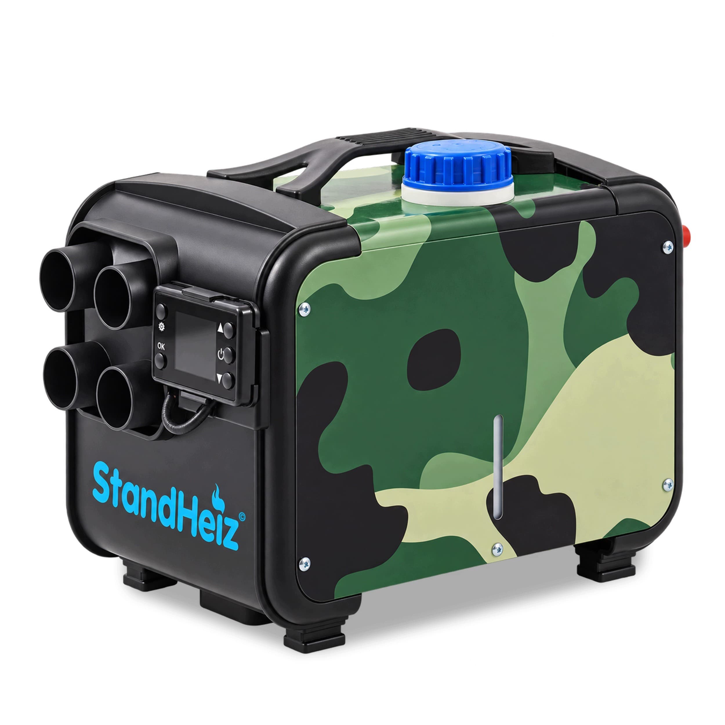 Calefactor estacionario portátil StandHeiz 8 kW 12V 24V 230V usado 6