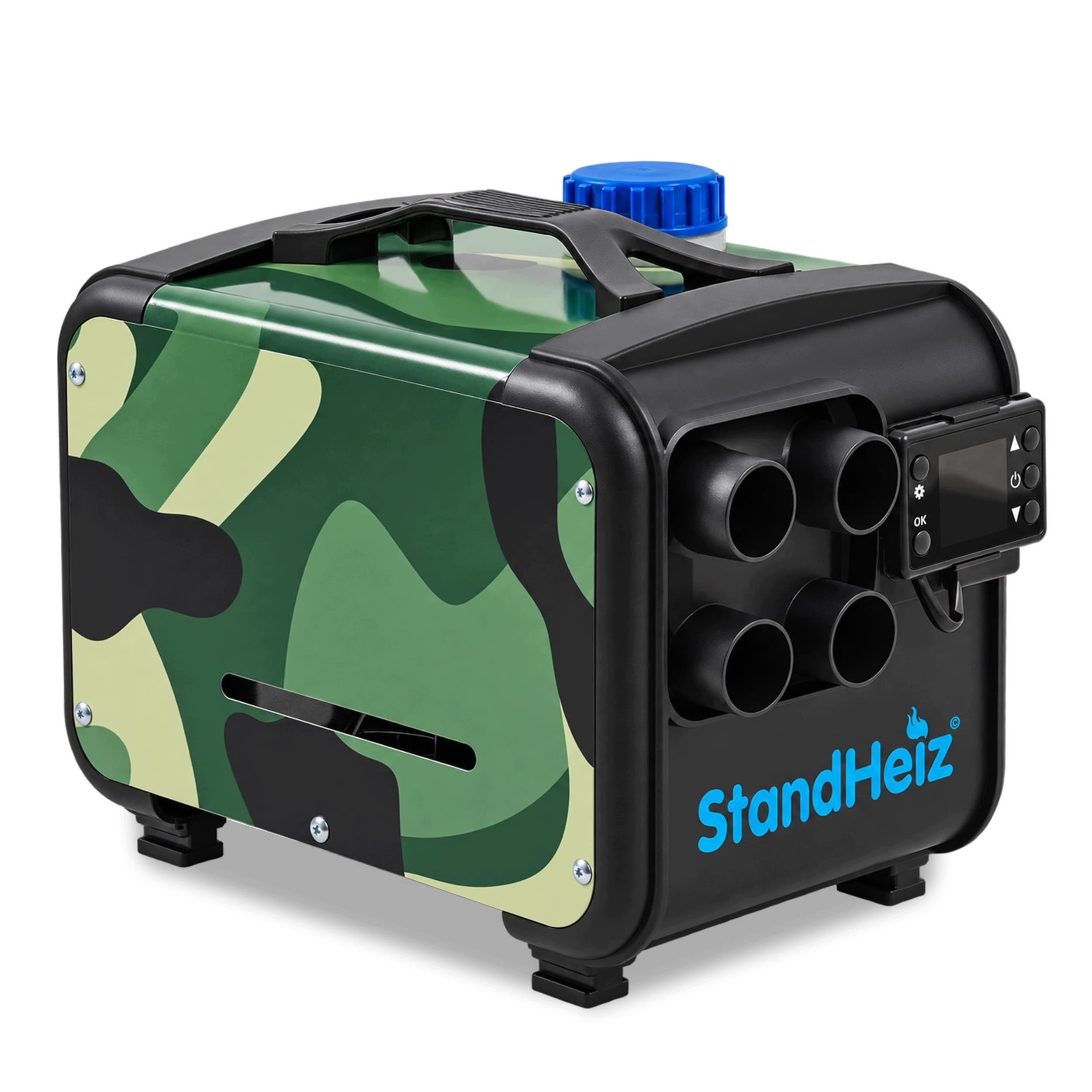 Calefactor estacionario portátil StandHeiz 8 kW 12V 24V 230V usado 7