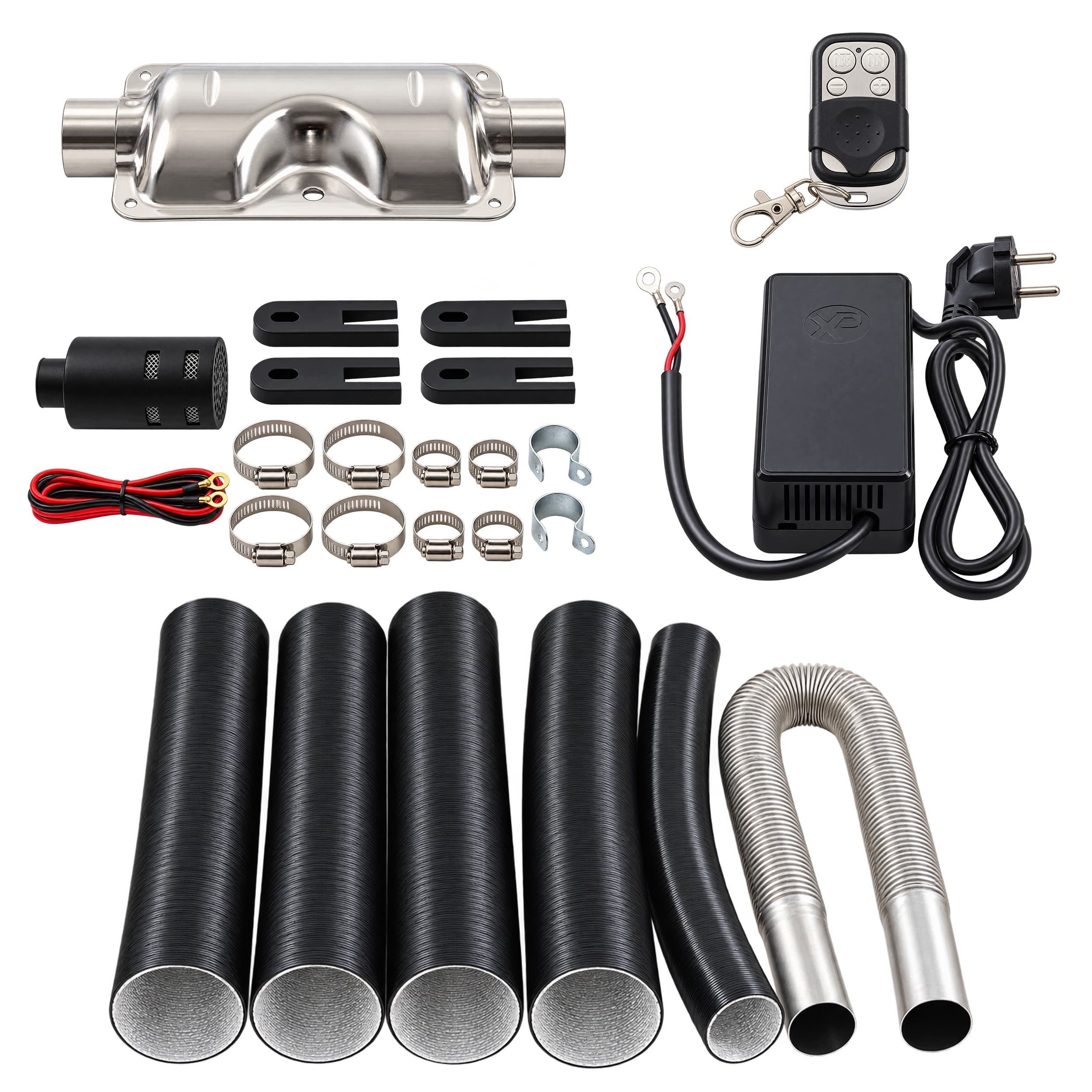 Calefactor estacionario portátil StandHeiz 8 kW 12V 24V 230V usado 10