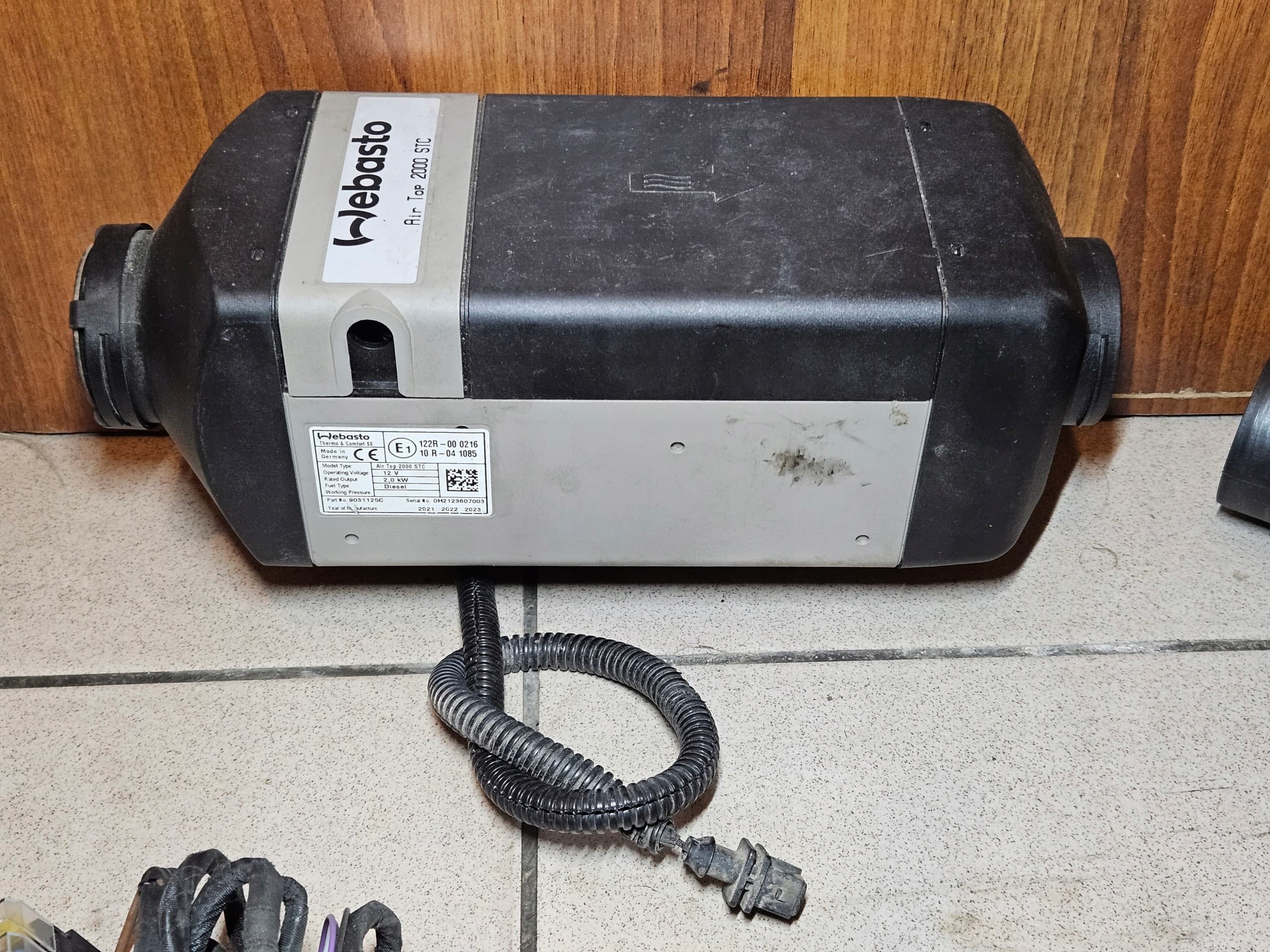 Webasto Air Top 2000 Stc 12V - diésel, set 2021 Multicontrol usado