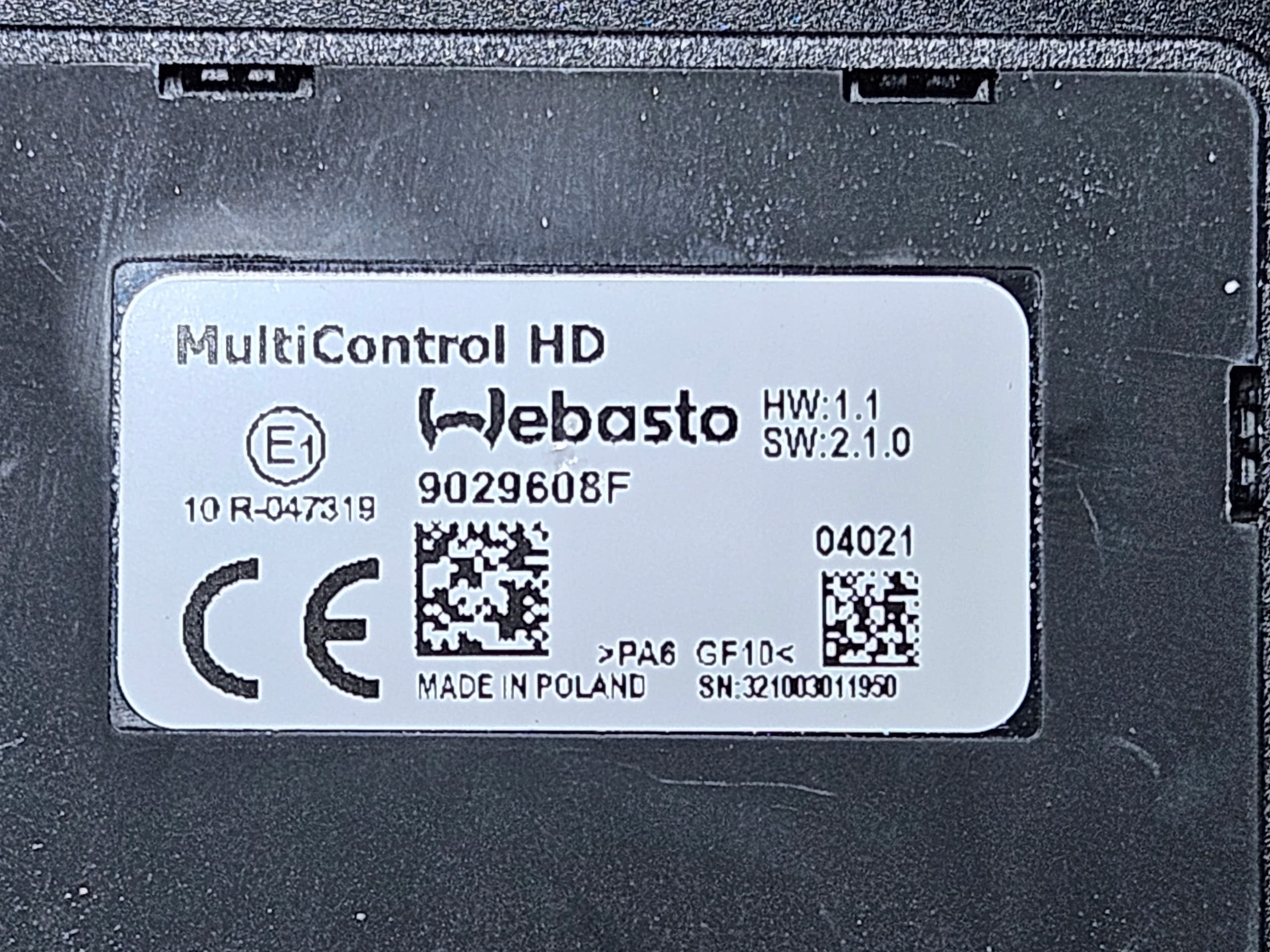 Webasto Air Top 2000 Stc 12V - diésel, set 2021 Multicontrol usado 7