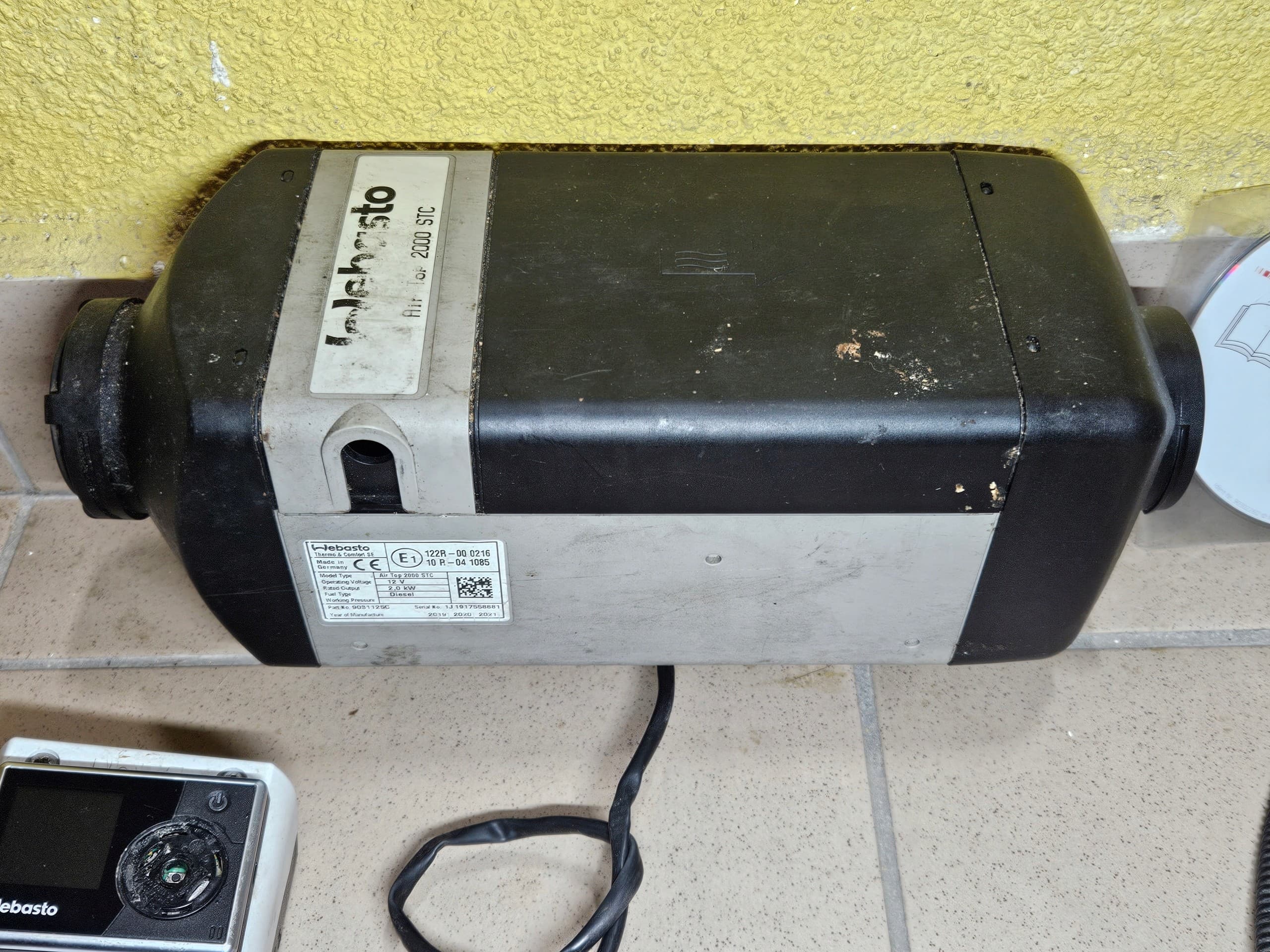 Webasto Air Top 2000 Stc 12V - diésel, set 2019 Multicontrol usado 2