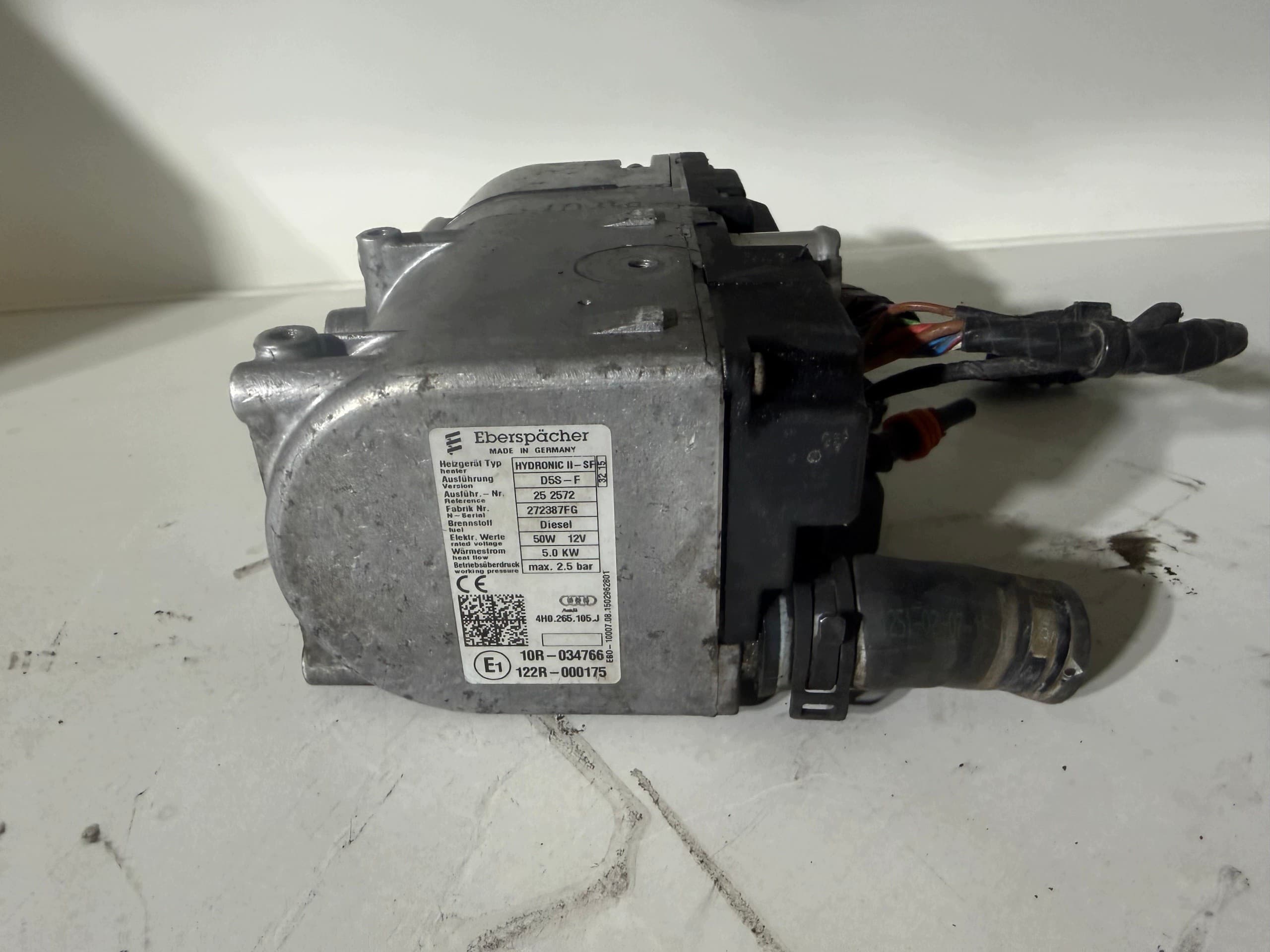 Calefacción Webasto Audi 8K0265081AK usado 3