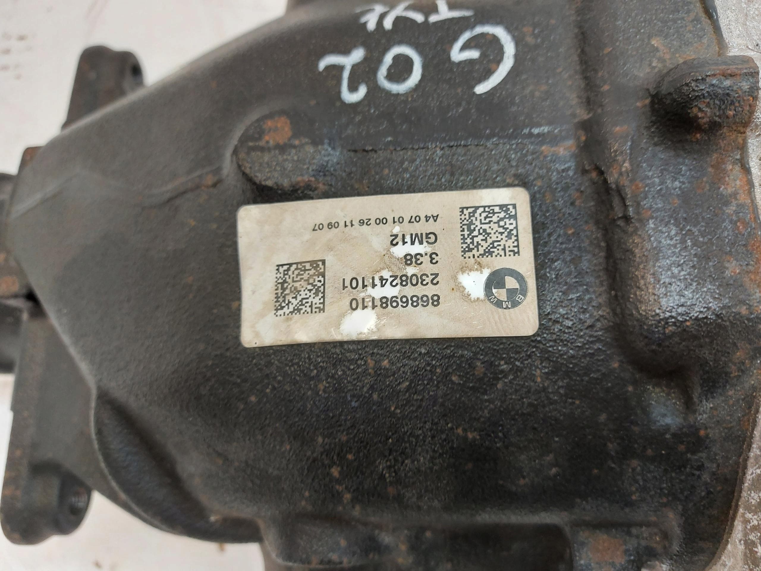Diferencial trasero BMW G02 X4 M40i 3.38 2023 usado 6