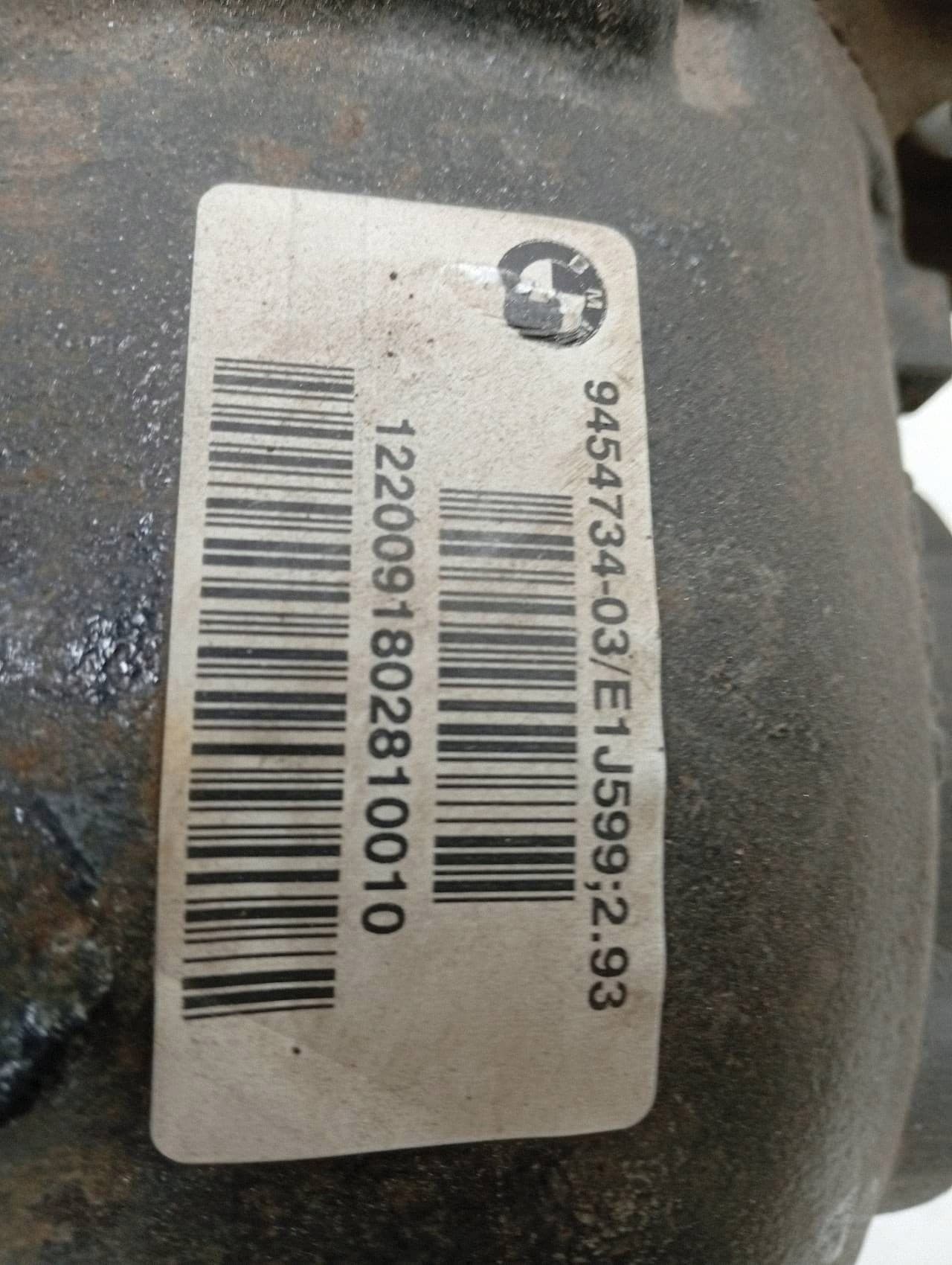 Diferencial trasero BMW X5 G05 2020 9454734 usado 3