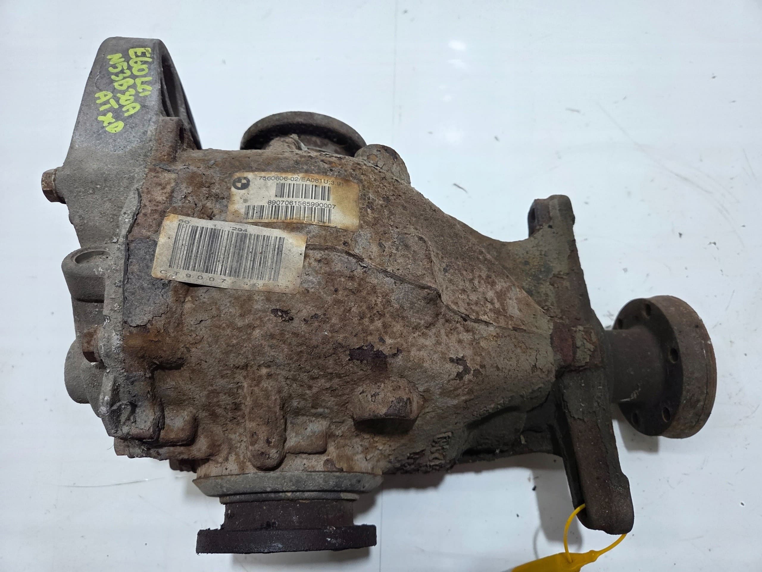 Diferencial BMW E60 X Drive N53B30A 7560606 3.91 usado