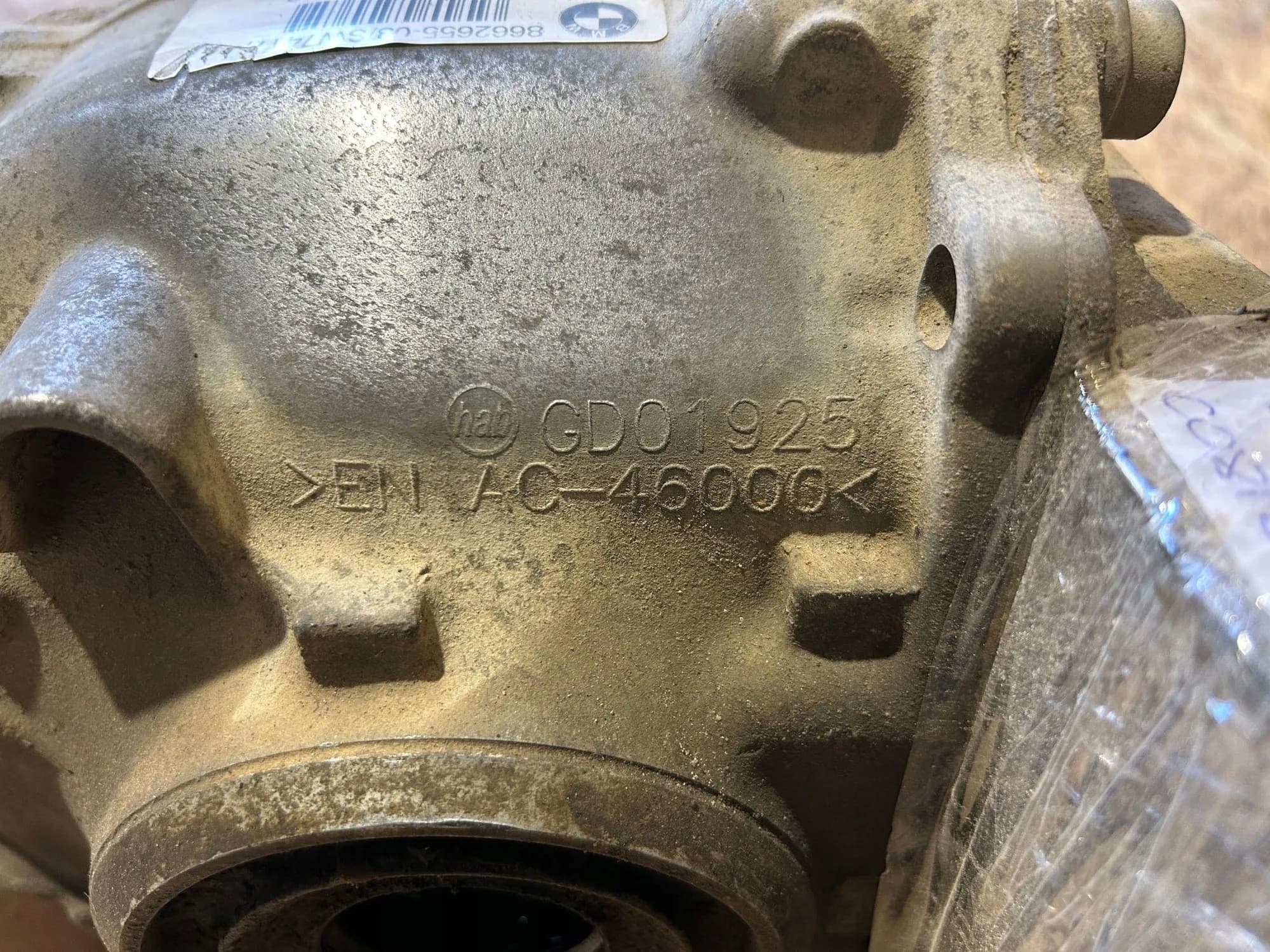 Reductor trasero BMW C08187 0.0L diésel 2020 usado 11