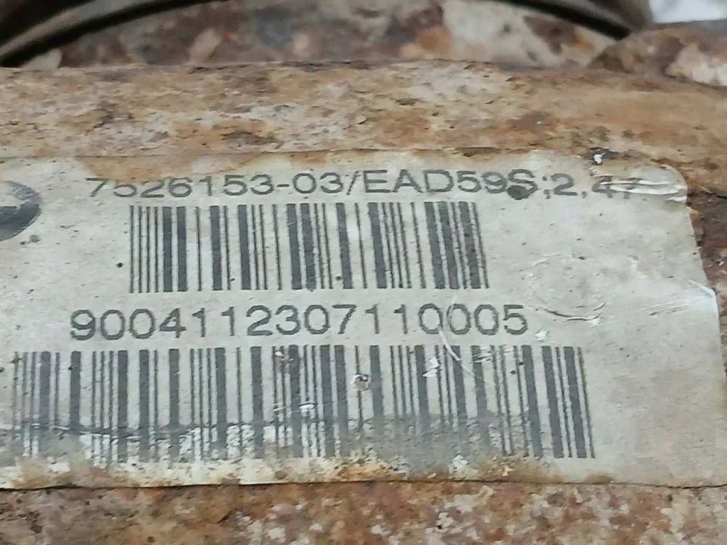 Reductor trasero BMW Serie 3 (E46) 7526153 3.0L diésel 2004 usado 7