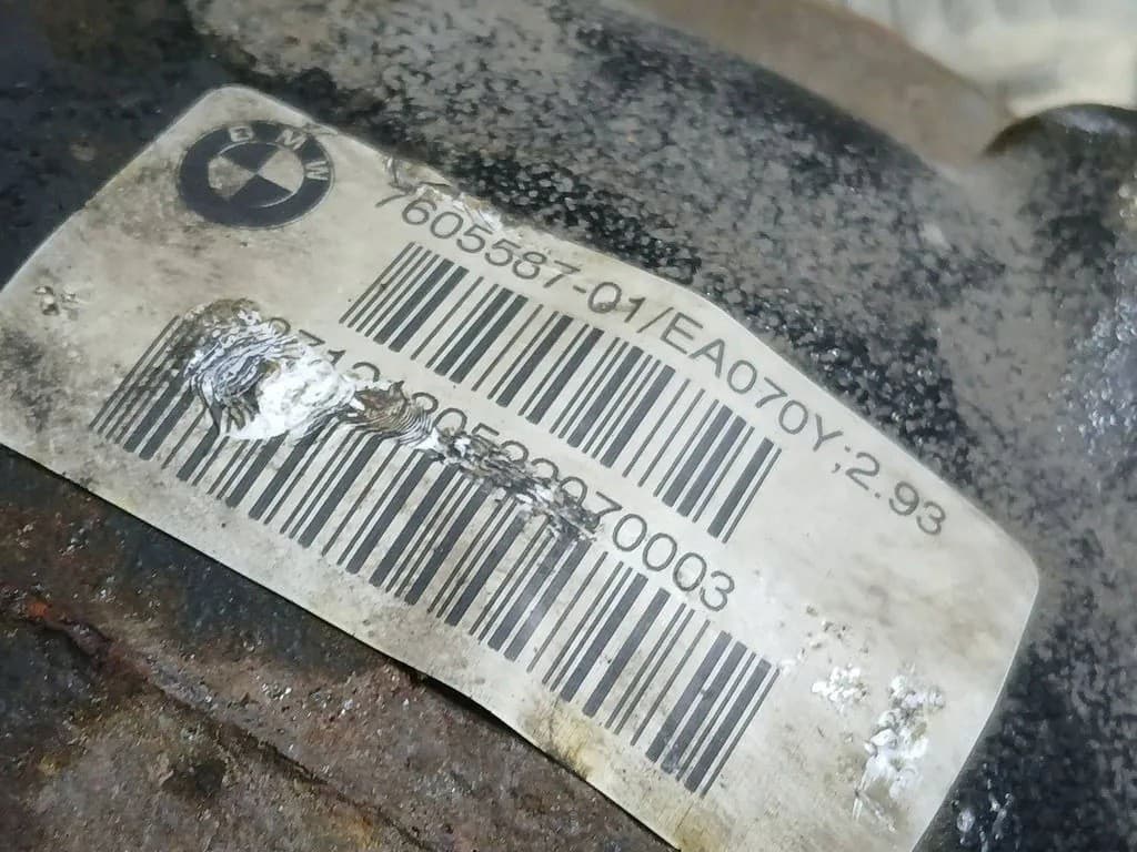 Reductor trasero BMW 1 (F20) A20522070003 1.6L diésel 2012 usado 5