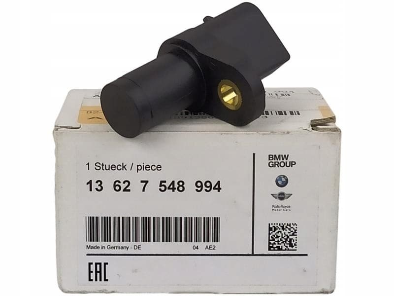 Sensor de posición del cigüeñal original BMW OE 13627548994 nuevo 6