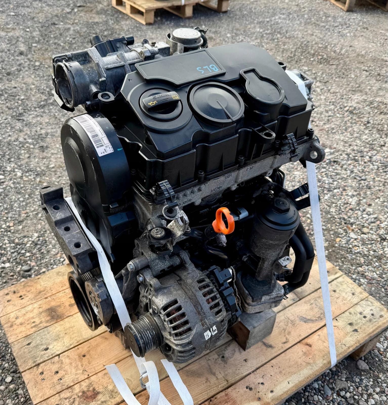 Motor 1.9 TDI Audi VW Bls Completo usado