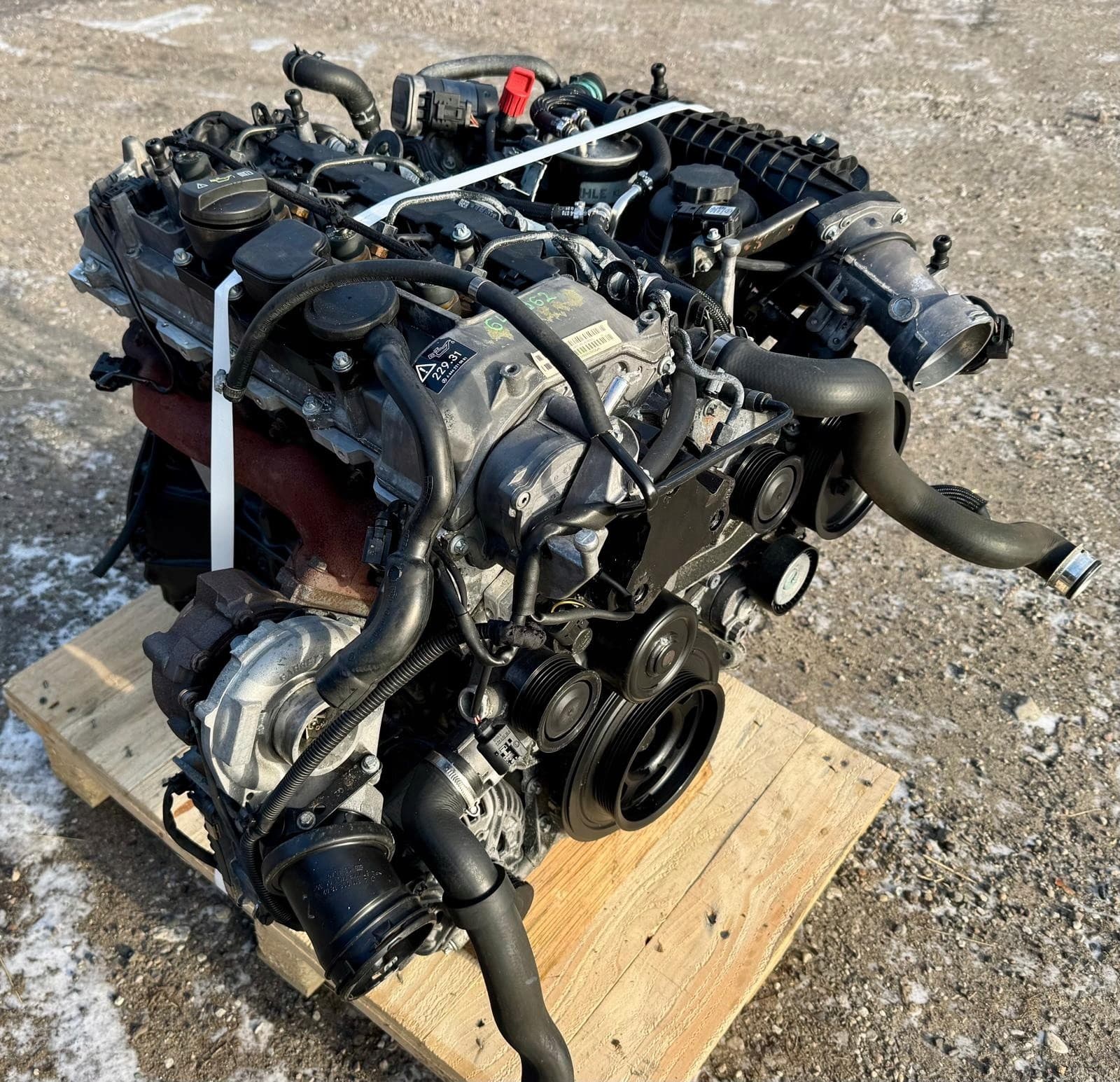 Motor Completo Mercedes Clase C 203 2.2 CDI 646962 usado 5