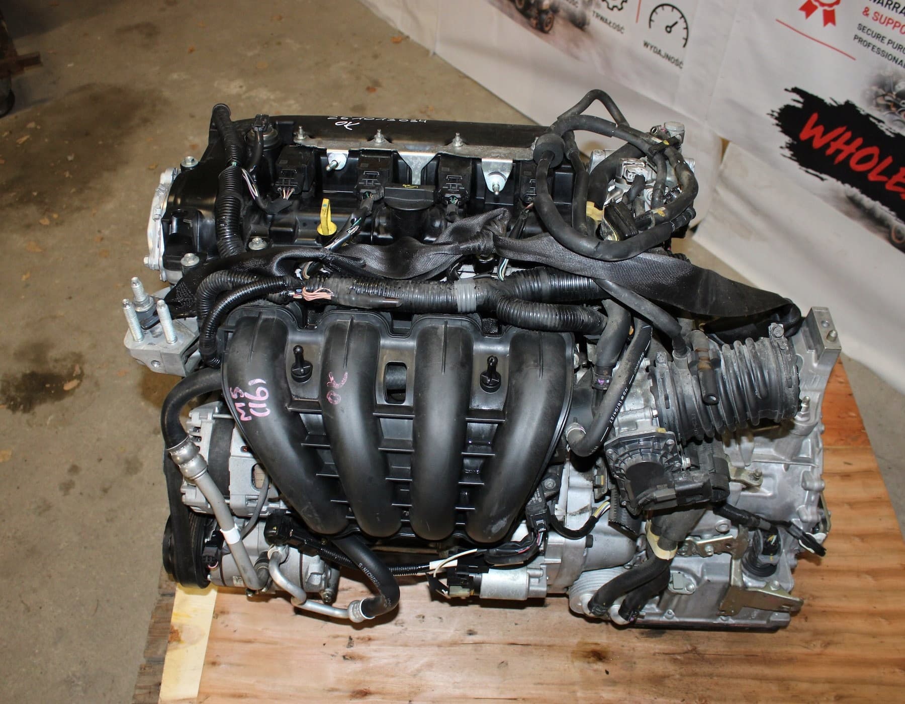 Motor de gasolina Mazda Cx-3 2.0 PE02 usado 4