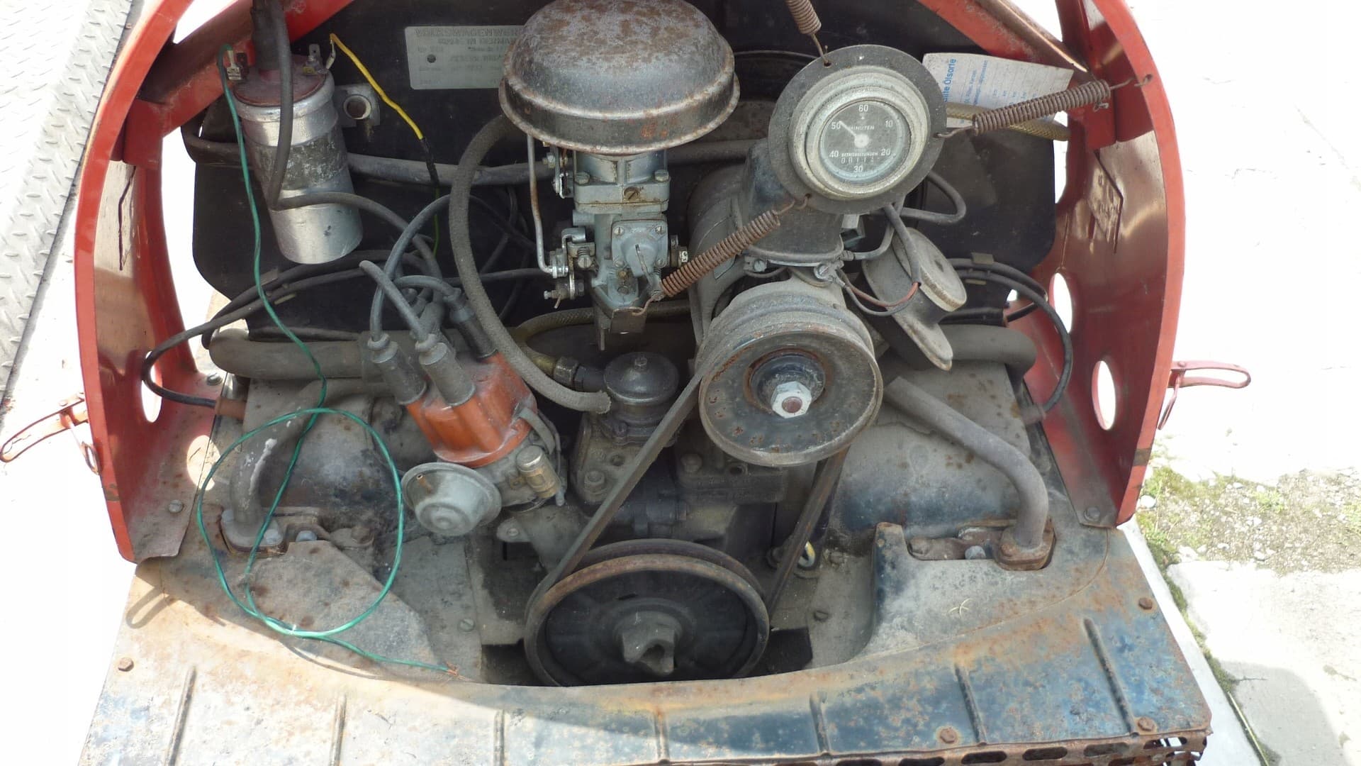 Motor VW 1200 para Volkswagen Beetle año 1963 usado 5