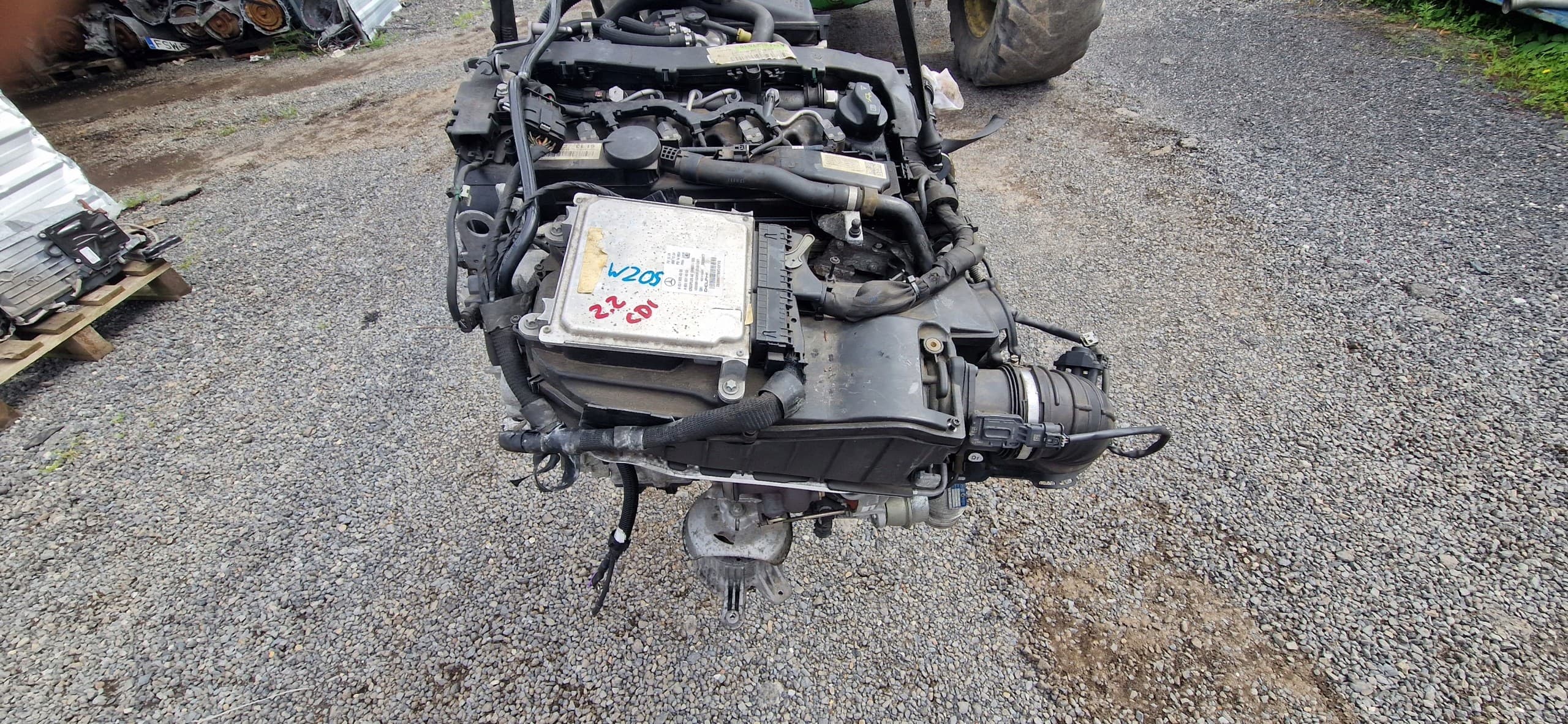 Motor completo Mercedes Clase C W205 2,2 CDI económico usado 4