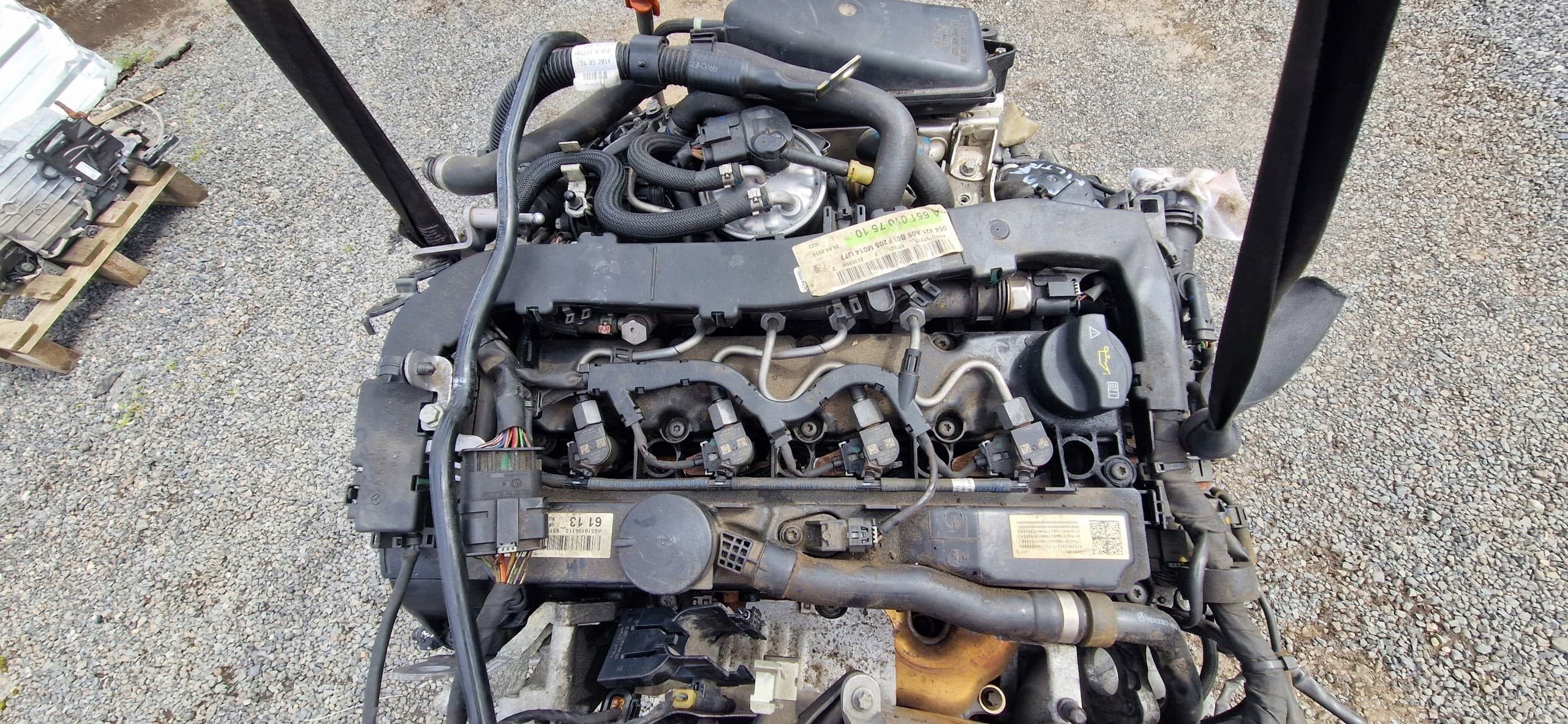 Motor completo Mercedes Clase C W205 2,2 CDI económico usado 6