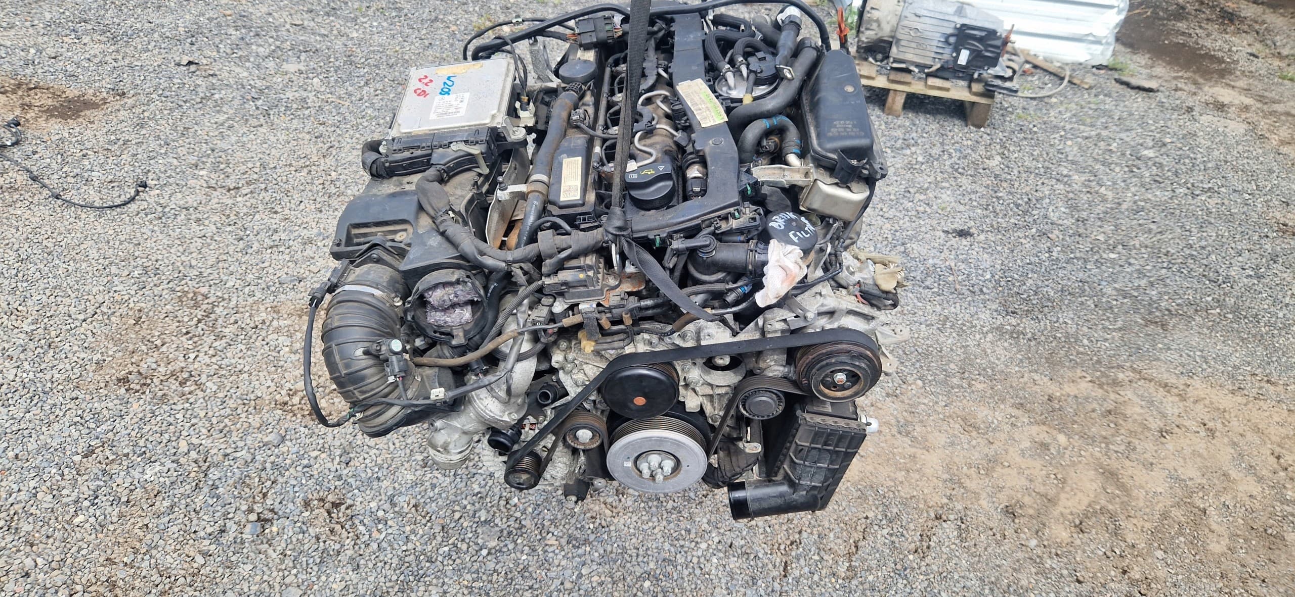 Motor completo 2,2 CDI para Mercedes Clase C W205 económico usado