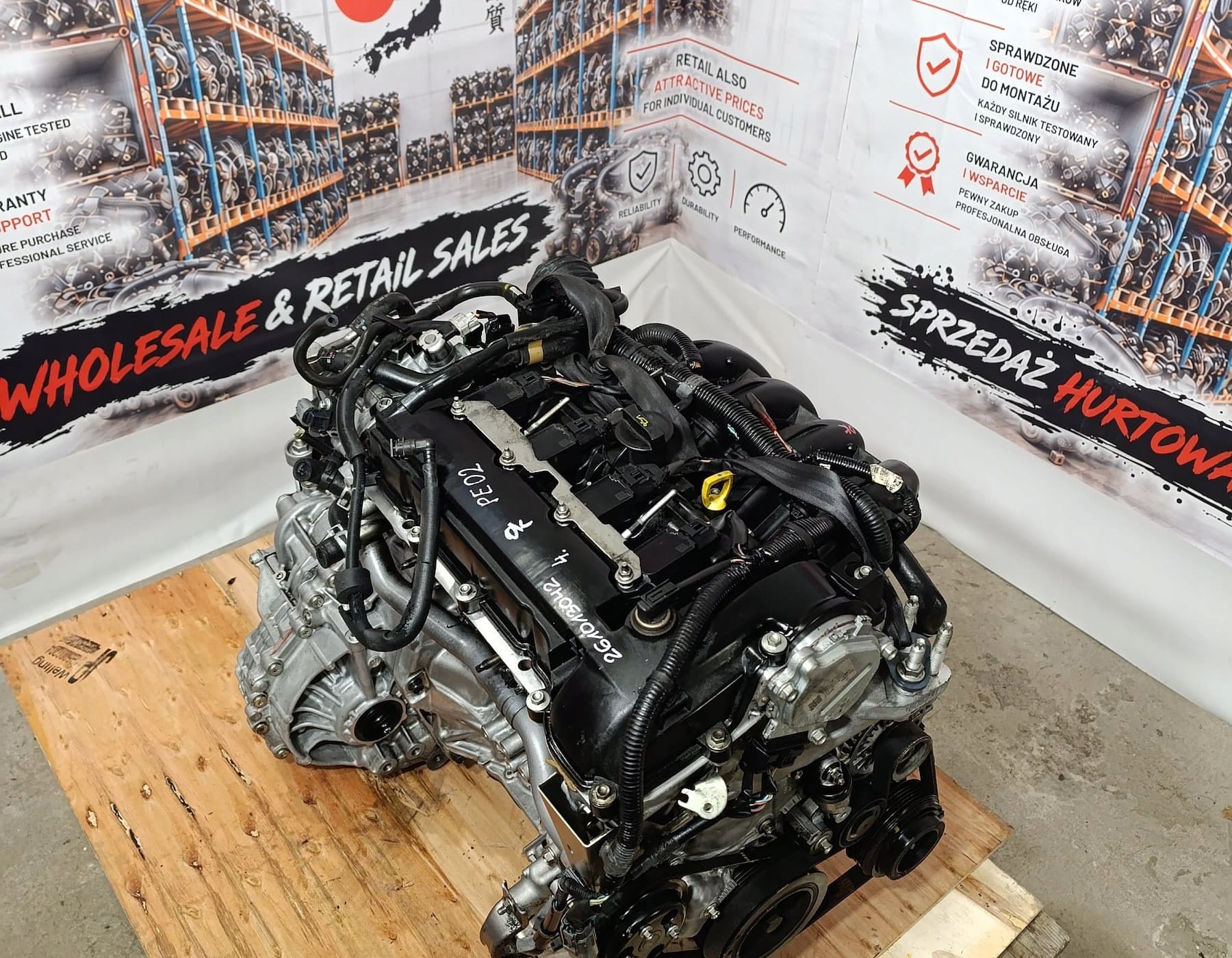 Motor Completo Mazda Cx-3 2.0 Skyactiv PE02 PE01 usado 7