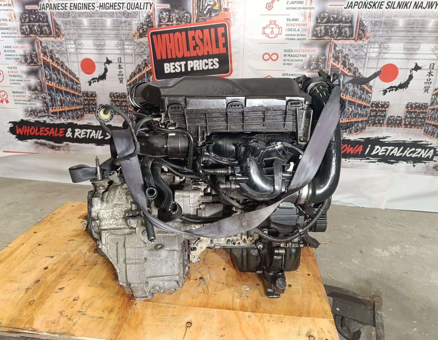 Motor de gasolina Peugeot 3008 1.6 Thp 5F02 10FJBJ 2010 usado 4