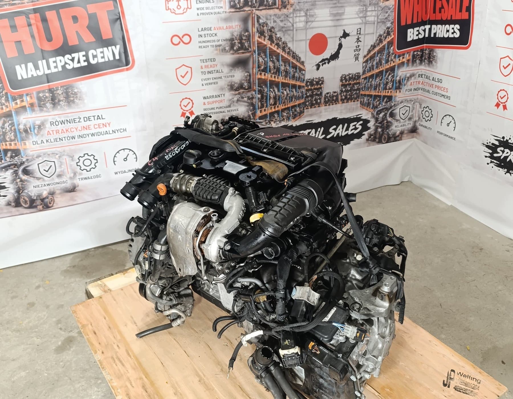 Motor Completo Peugeot / Citroën C4 1.6 BlueHDi BH01 10JBHD usado 10